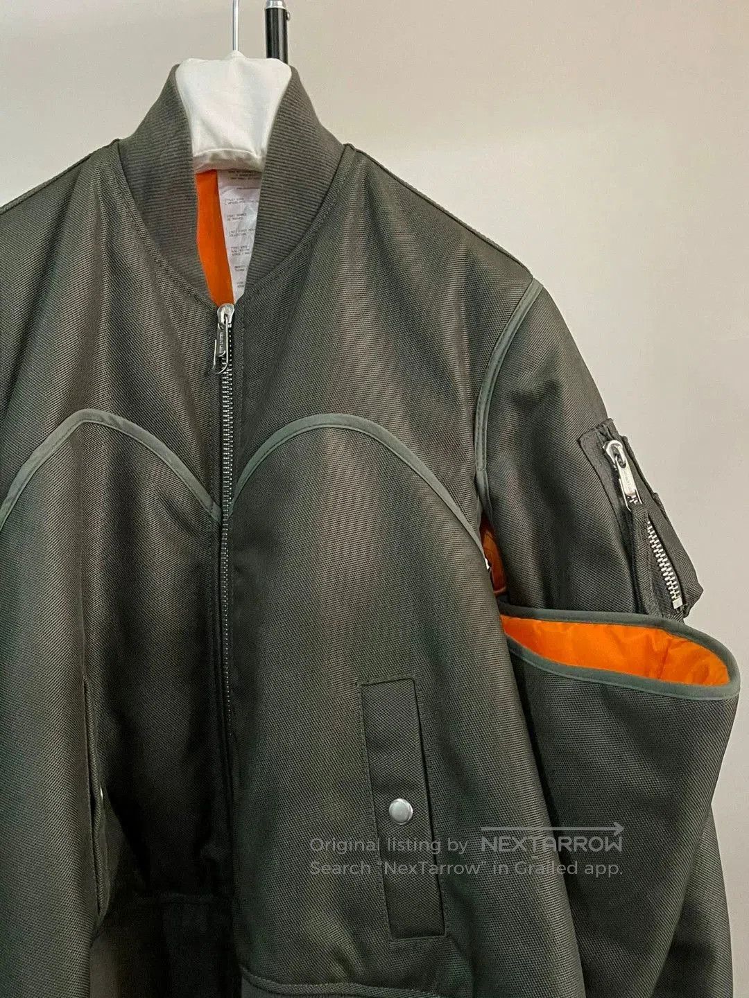 Helmut Lang Helmut Lang Archive Bomber Jacket. Size US XS / EU 42 / 0 - 7 Thumbnail