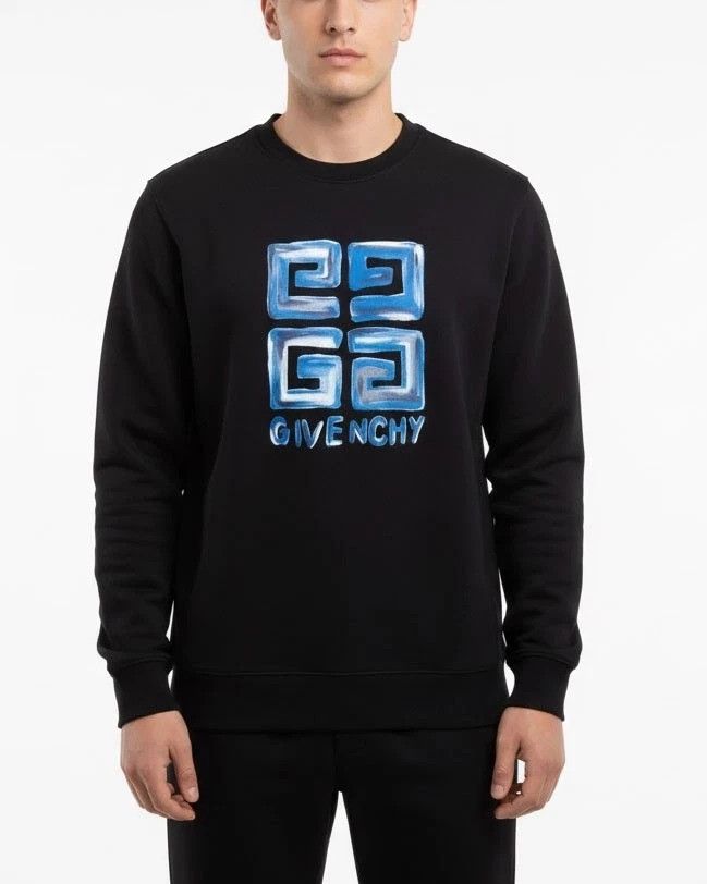Givenchy o1srvl11e0326 Slim Fit Sweatshirt in Black Size US S / EU 44-46 / 1 - 1 Thumbnail