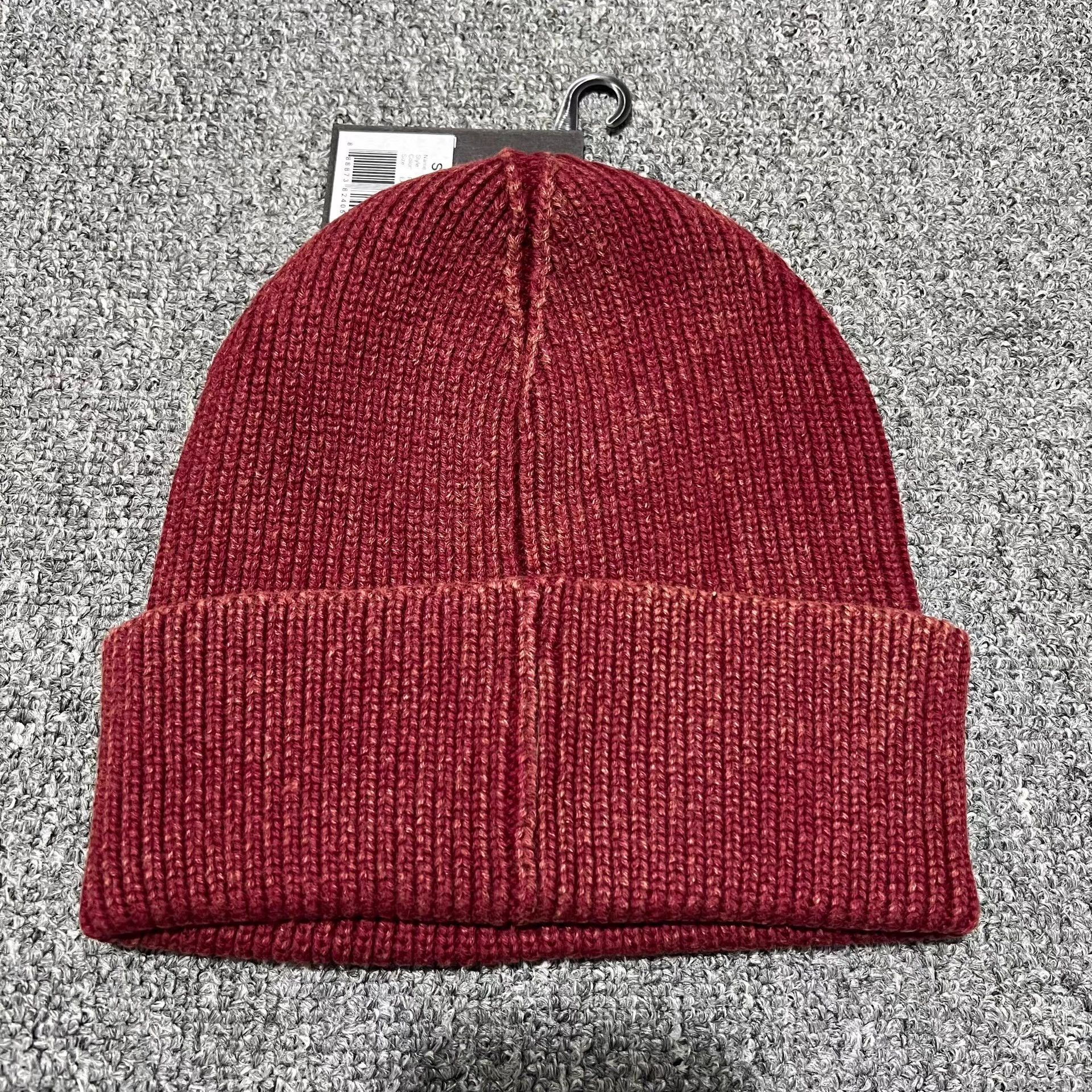 Stussy Stussy Washed Vintage Embroidered Logo Knit Beanie Q7 Size ONE SIZE - 8 Thumbnail