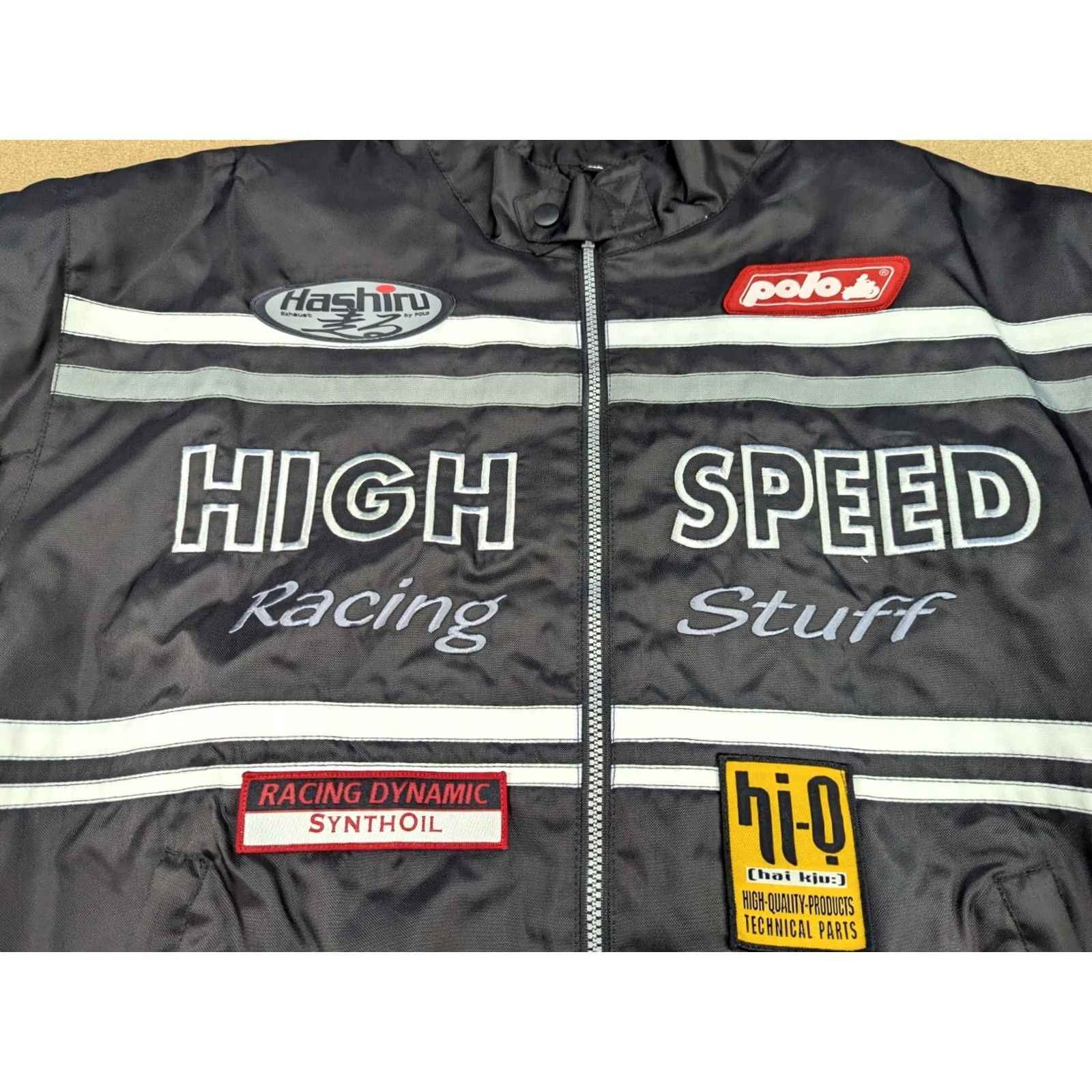 Vintage Polo Motorcycle Jacket Mens XL Black Size US XL / EU 56 / 4 - 4 Thumbnail
