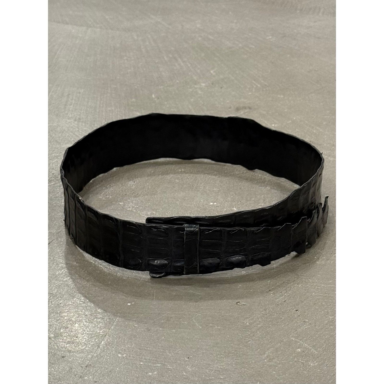 Gucci A/W2002 Gucci by Tom Ford real crocodile belt Size ONE SIZE - 2 Thumbnail