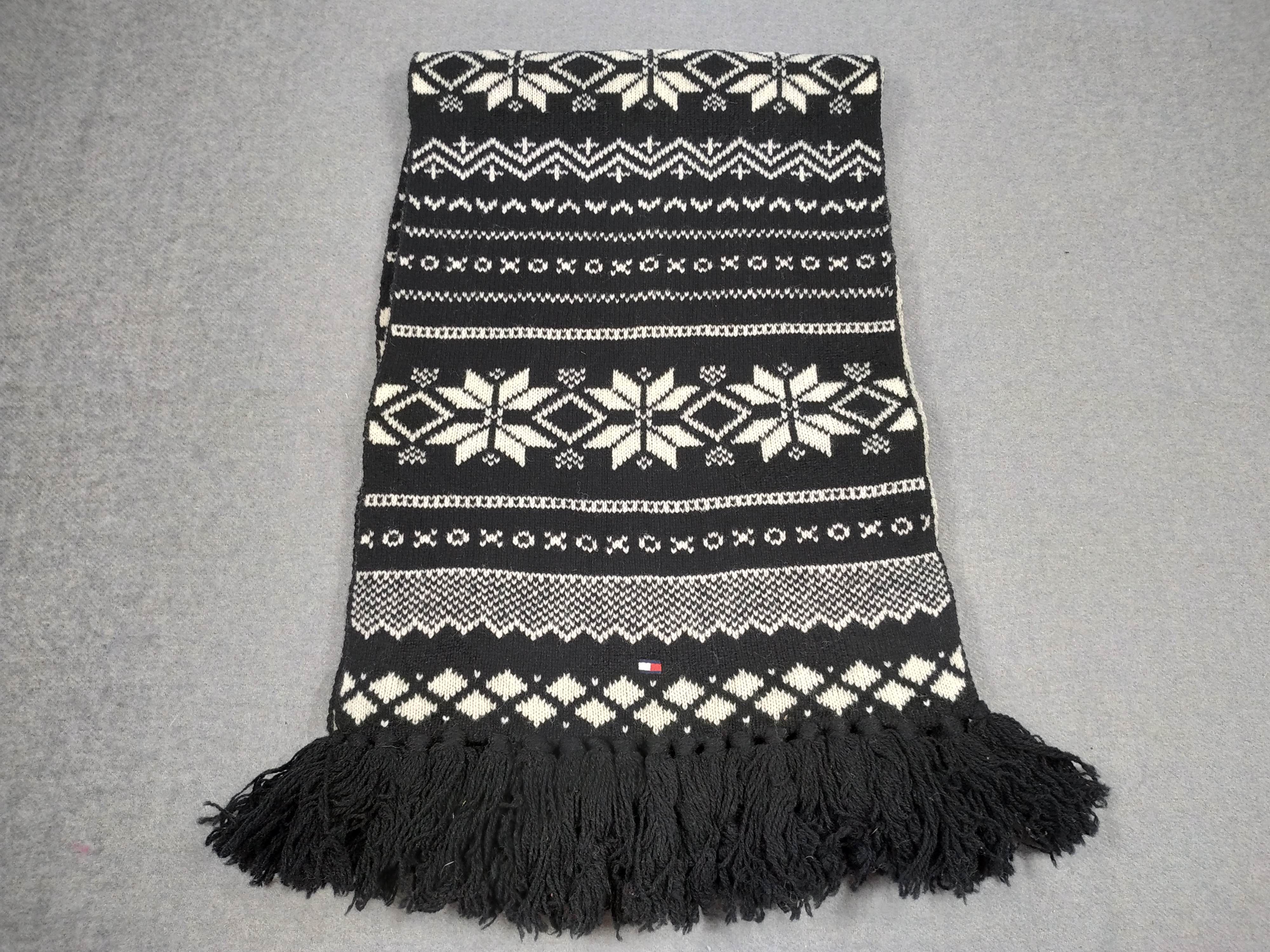 Tommy Hilfiger × Vintage Tommy Hilfiger Scarf / Muffler / Neckwear - WW704 Size ONE SIZE - 1 Thumbnail