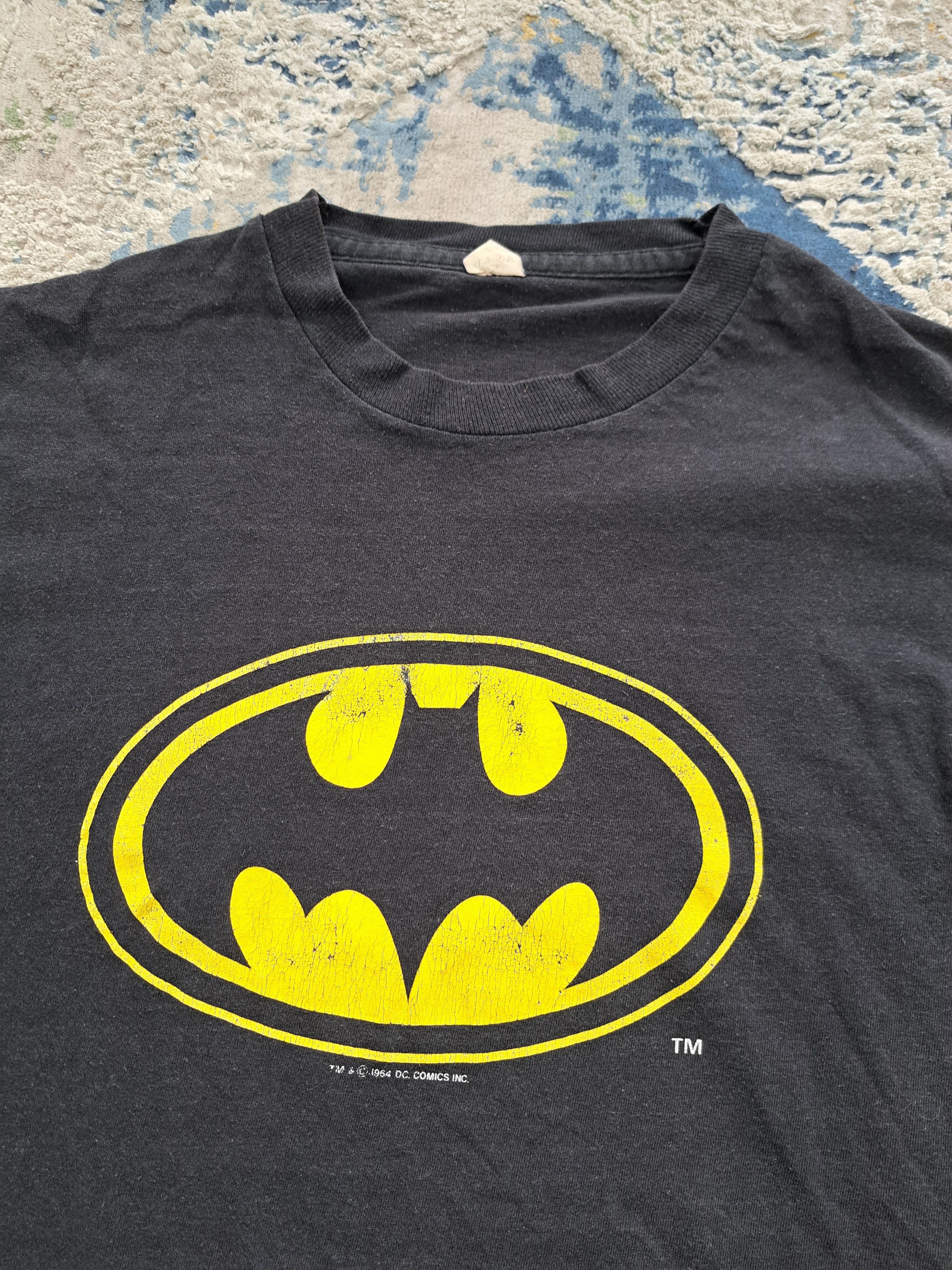 DC Comics Vintage 1980s Batman Tee Screen Stars Single Stitch Size US M / EU 48-50 / 2 - 2 Thumbnail