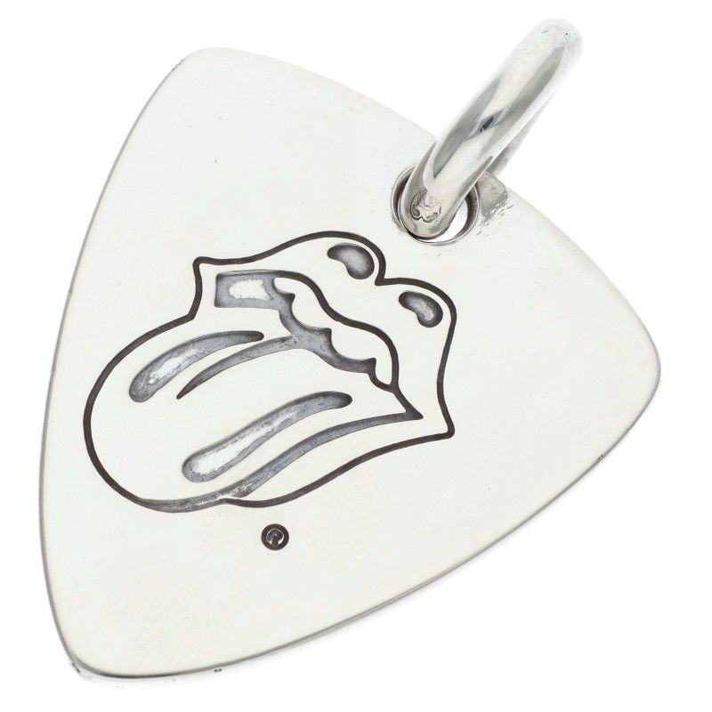アクセサリー CHROME HEARTS Lips & Tongue Guitar pick Chrome Hearts Chrome Hearts Guitar Pick Slider | Grailed