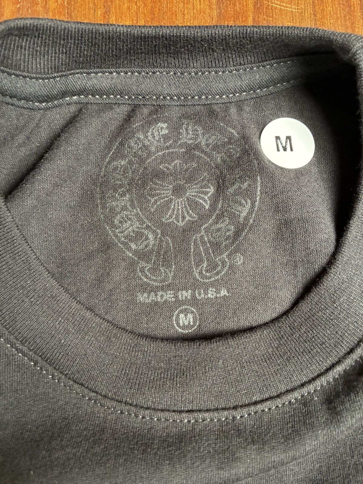 Chrome Hearts Chrome Hearts x Aerosmith x Yungblud Black Pocket Tee Size US M / EU 48-50 / 2 - 6 Thumbnail