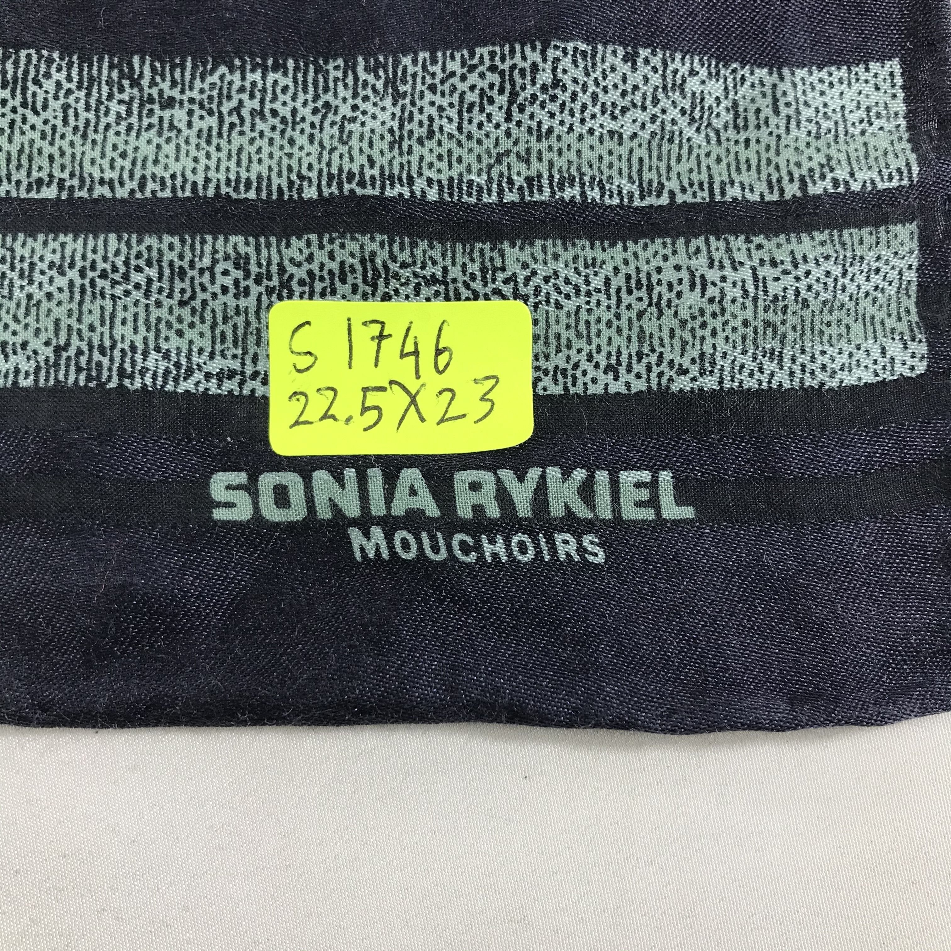 Sonia Rykiel × Vintage Sonia Rykiel Bandana / Handkerchief / Neckerchief -S1746 Size ONE SIZE - 5 Thumbnail