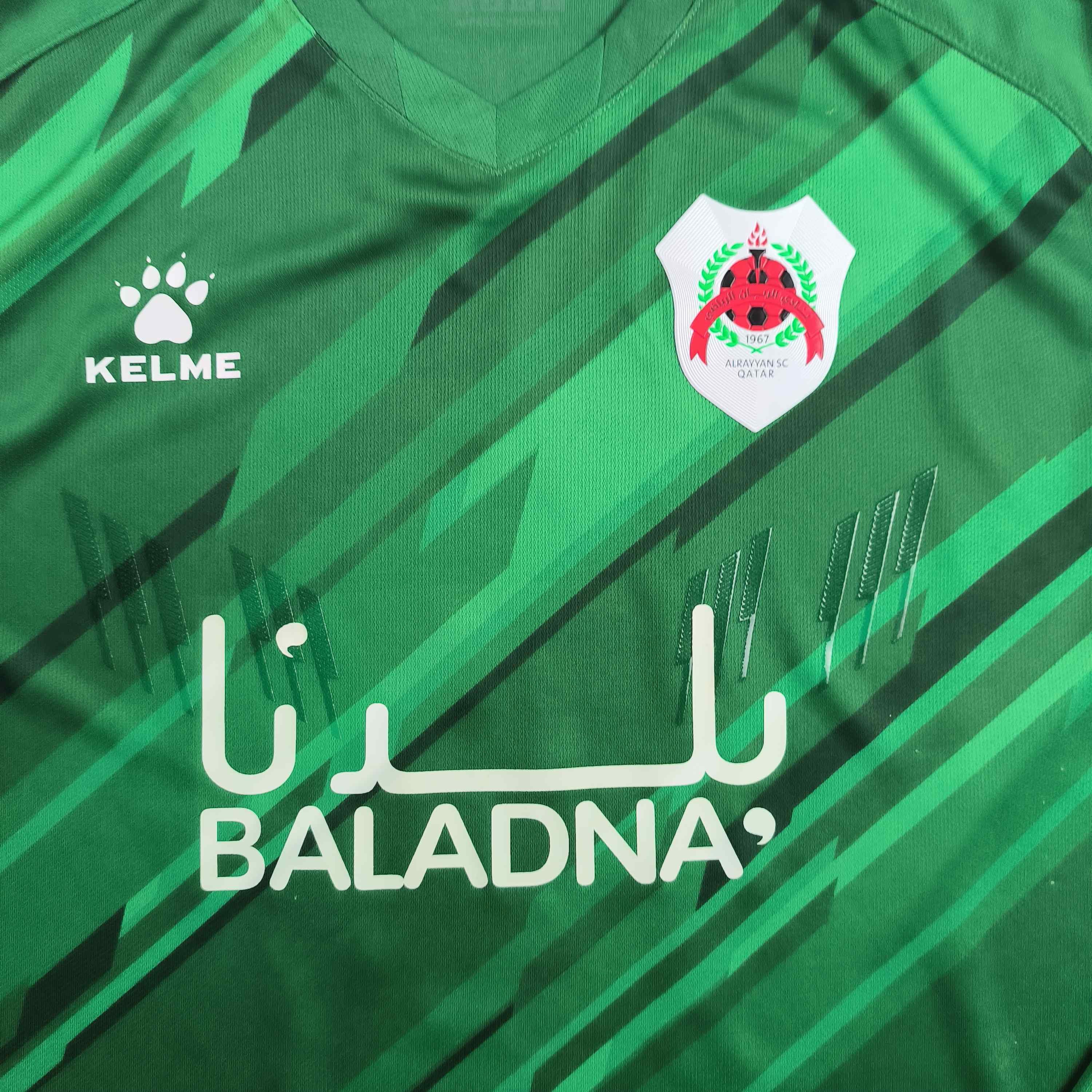 Other Al Rayyan 2022-23 Kelme GK Saud Al Hajiri football jersey L Size US L / EU 52-54 / 3 - 3 Thumbnail