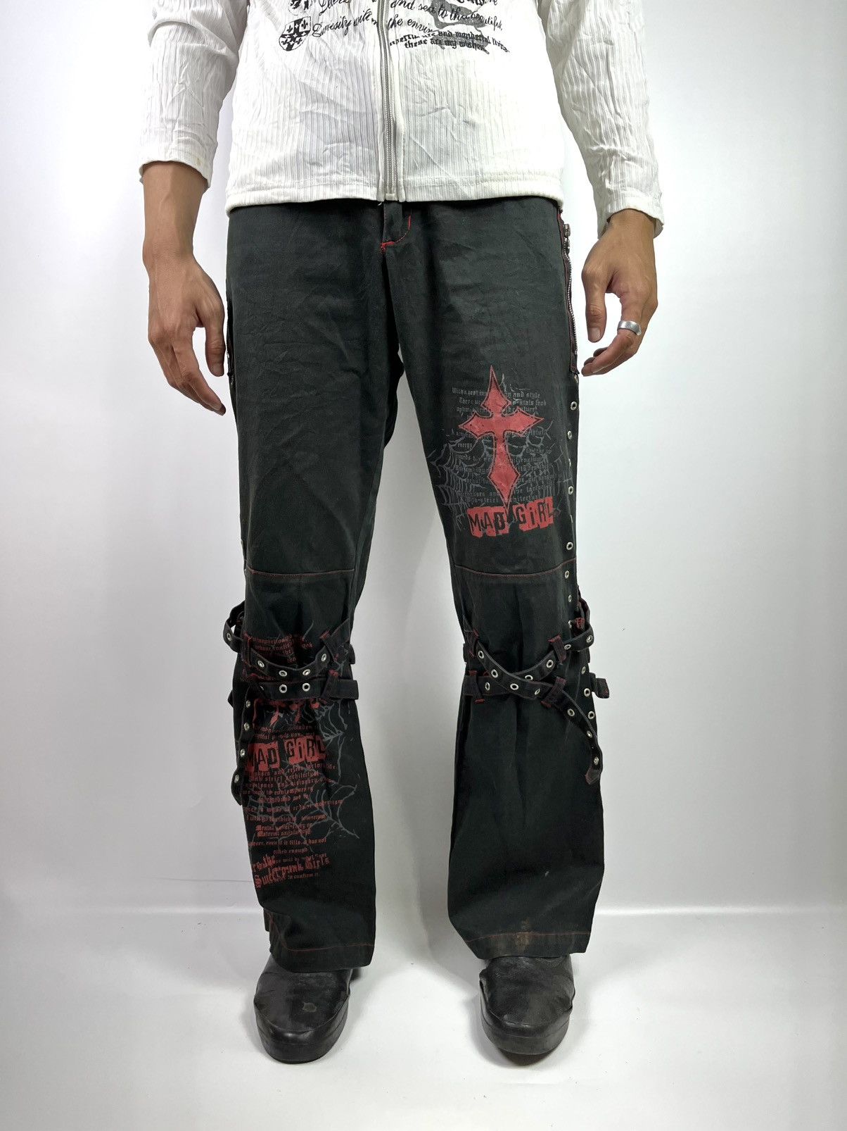 Hysteric Glamour × If Six Was Nine × Japanese Brand Japanese vintage Flared Mad Punk gothic Size US 30 / EU 46 - 14 Thumbnail
