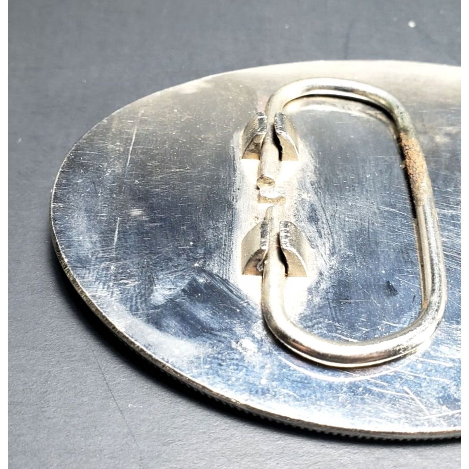 Vintage VINTAGE North American Hunting Club Belt Buckle Eagle Shirt Unbranded Silver 1990s Cowboy Western Adult Unisex Rockabilly Mens Womens Boys Girls Size ONE SIZE - 4 Thumbnail