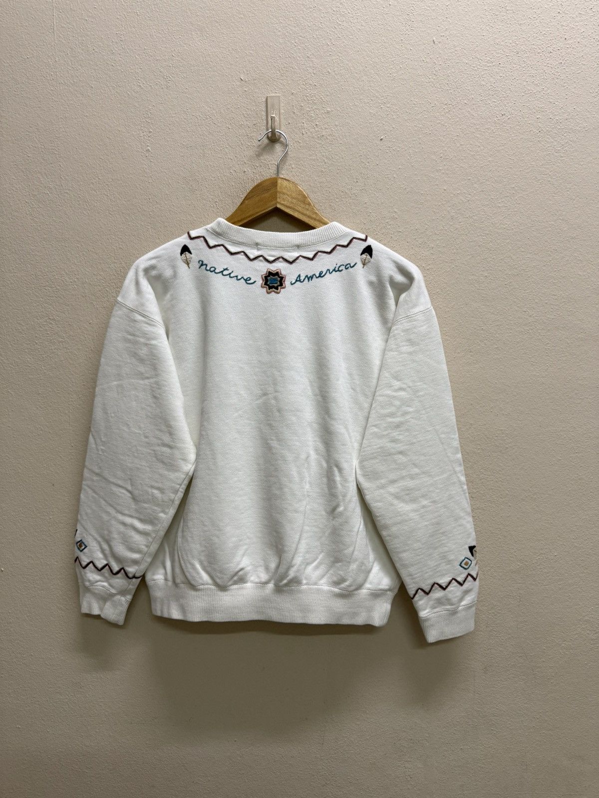 Native Vintage Banana Moon Native American Cropped Sweatshirt Size M / US 6-8 / IT 42-44 - 18 Thumbnail