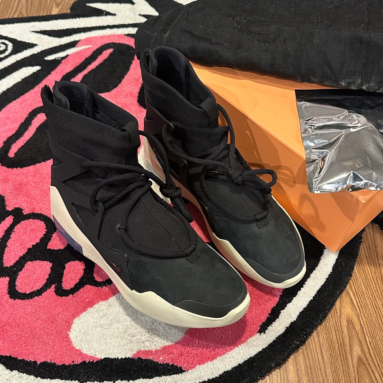 Fear of God Nike Air Fear of God 1 Black – Size 10 – Brand New Size US 10 / EU 43 - 1 Thumbnail