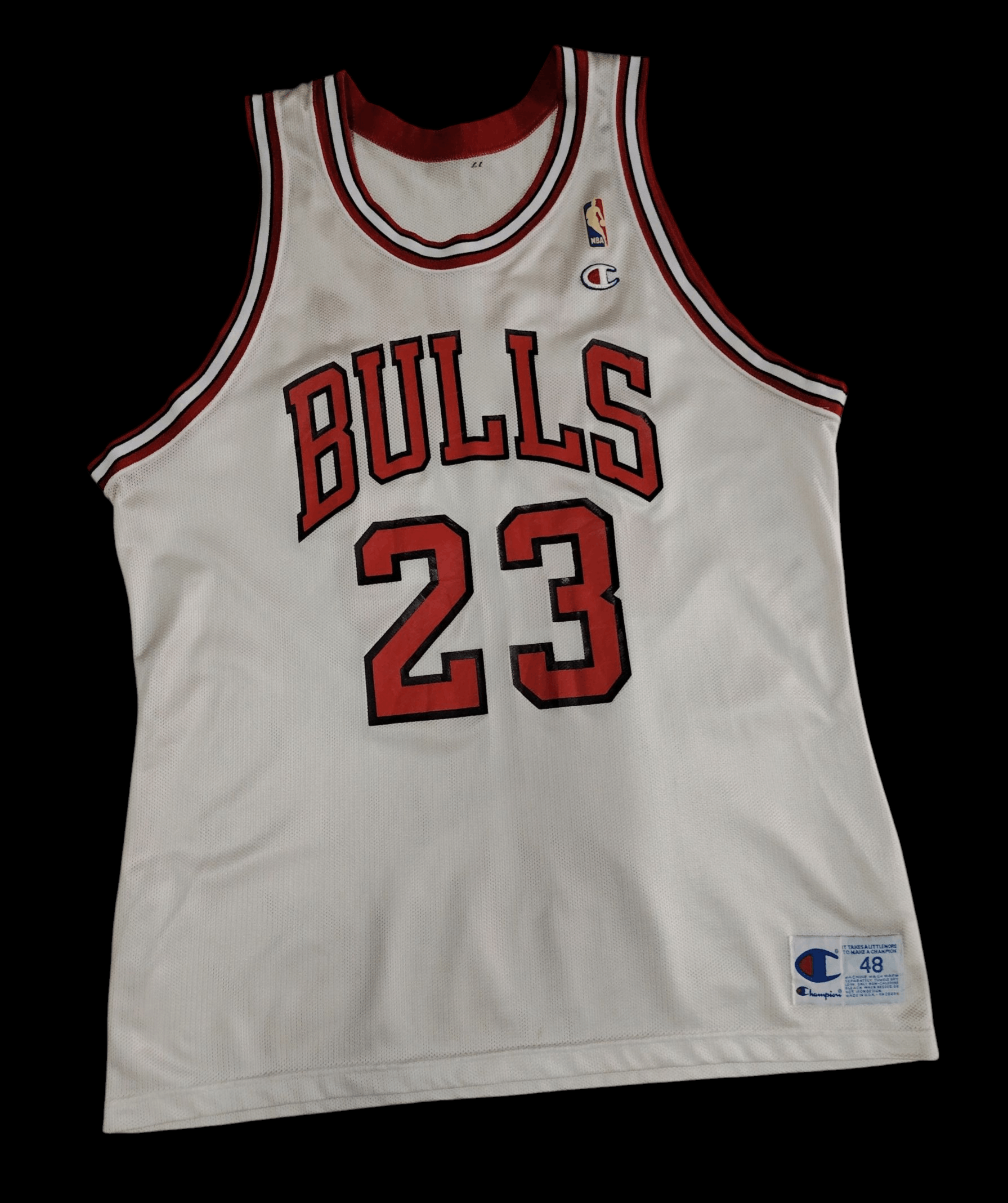 NBA Vintage Champion Michael Jordan Chicago Bulls Gold NBAJersey Size US XL / EU 56 / 4 - 1 Thumbnail