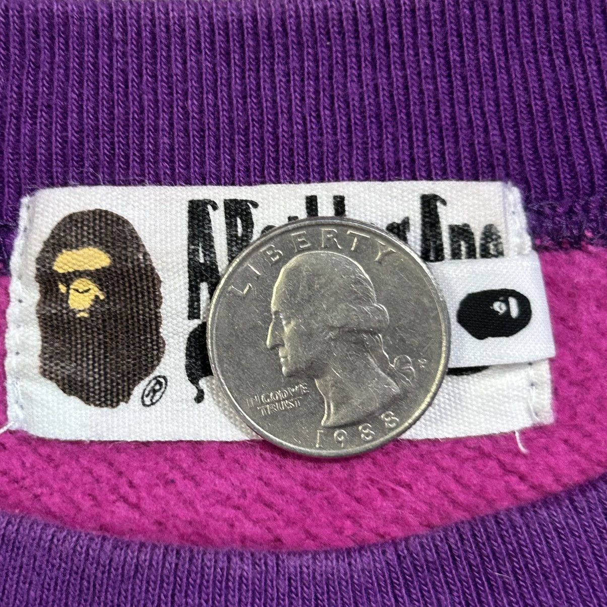 Bape BAPE Purple Camo Shark Sweatshirt Size US M / EU 48-50 / 2 - 5 Thumbnail