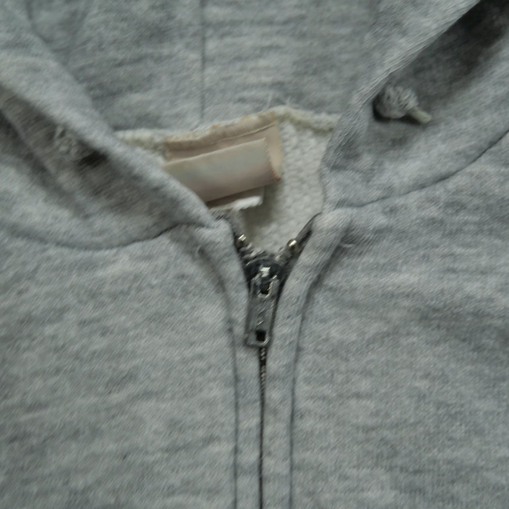 Vintage VINTAGE Bassett Walker Hoodie Full Zip L Mens Large Grey Thermal Lined 90s Size US L / EU 52-54 / 3 - 4 Thumbnail