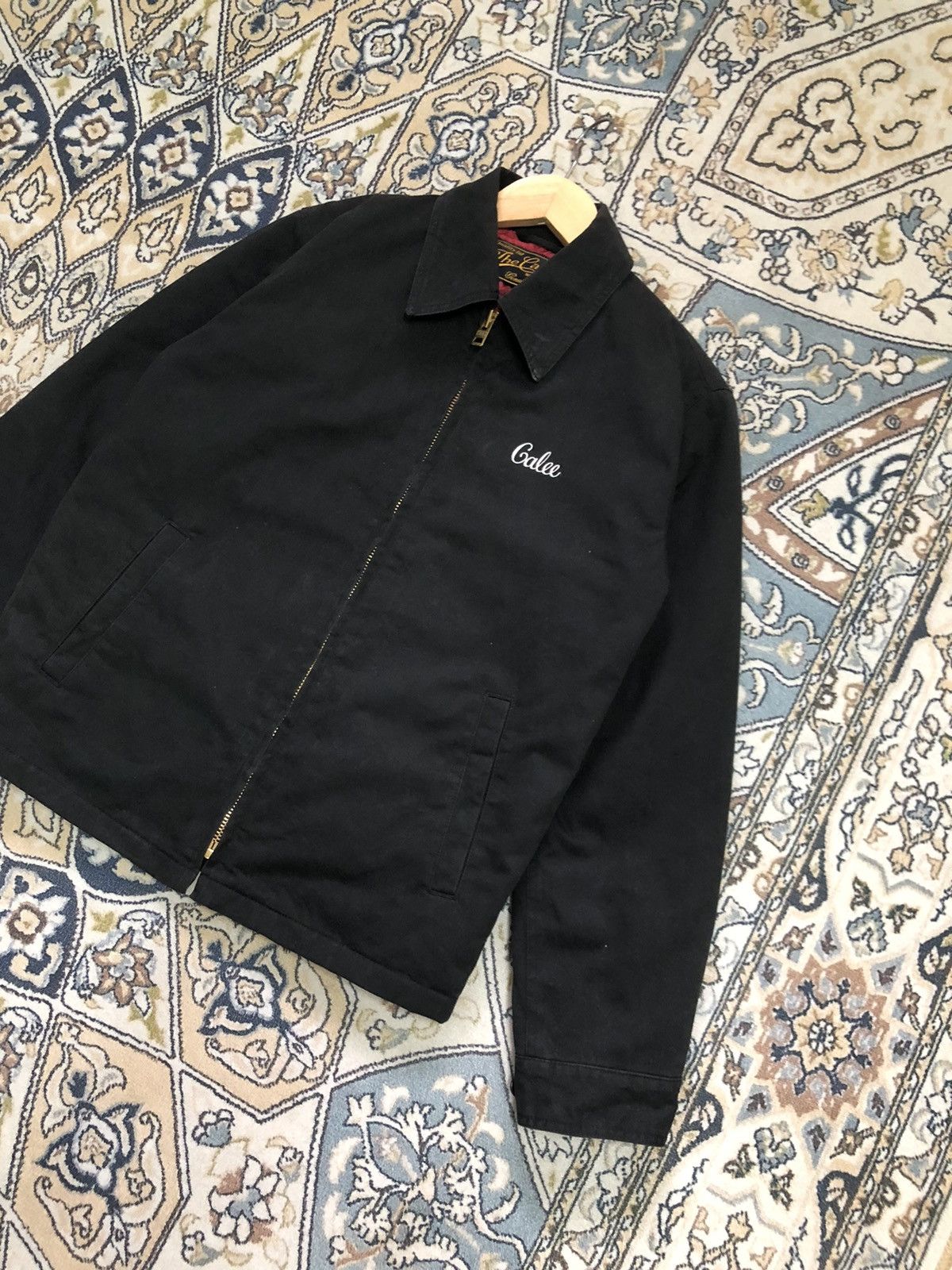 Japanese Brand Vtg Calee King of The Roat Embroidery Skull Trucker Jacket Size US M / EU 48-50 / 2 - 3 Thumbnail