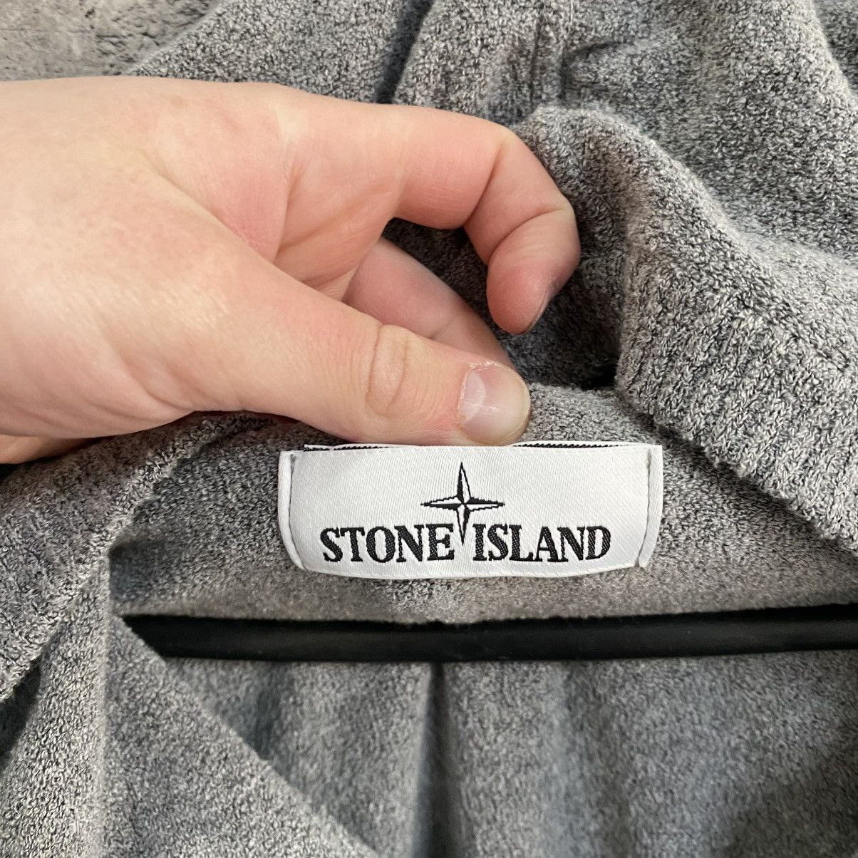 Stone Island Stone Island Zip Hoodie Grey Size L Size US L / EU 52-54 / 3 - 11 Thumbnail
