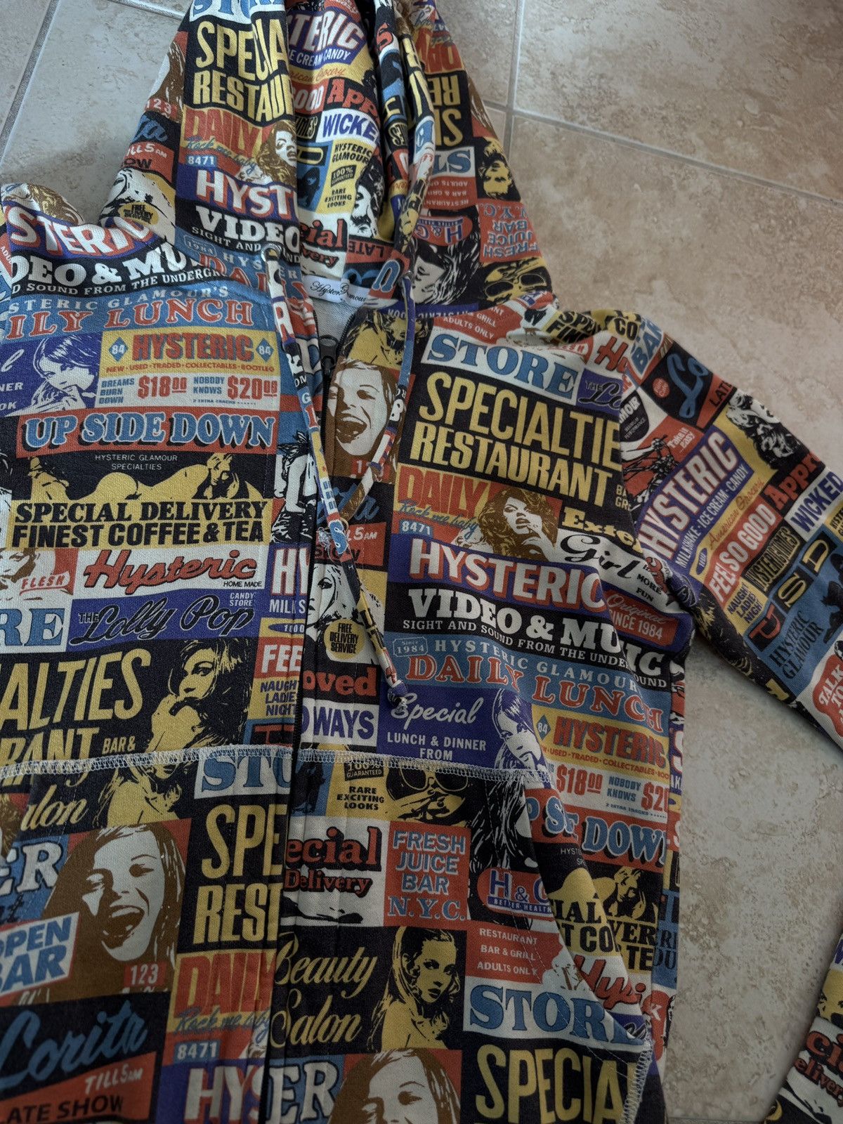 Hysteric Glamour × Japanese Brand Hysteric Glamour Comic hoodie Size US XS / EU 42 / 0 - 4 Thumbnail