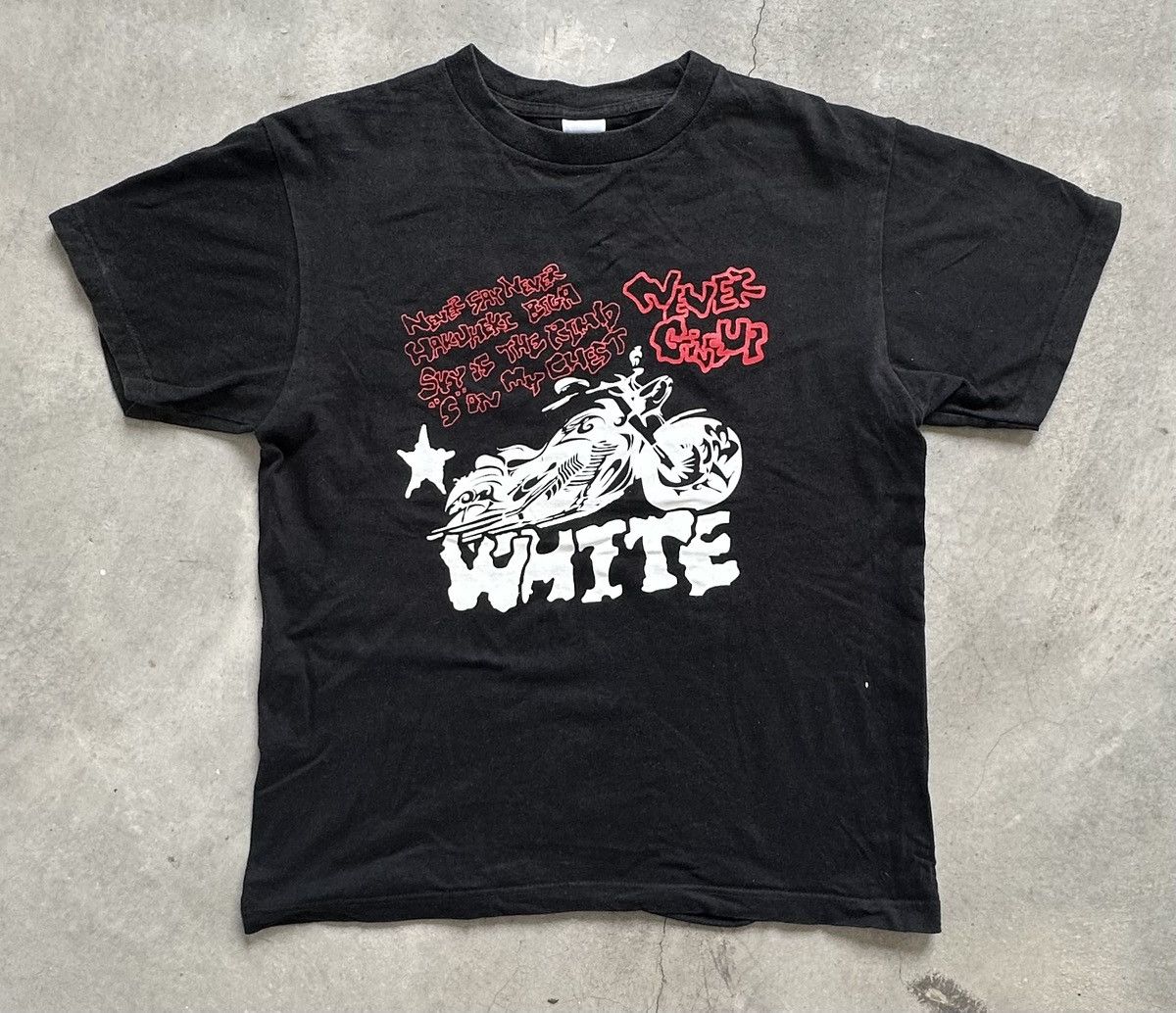 Japanese Brand × Vintage WAKE UP WHITE CHOPPERS TEE Size US M / EU 48-50 / 2 - 1 Thumbnail
