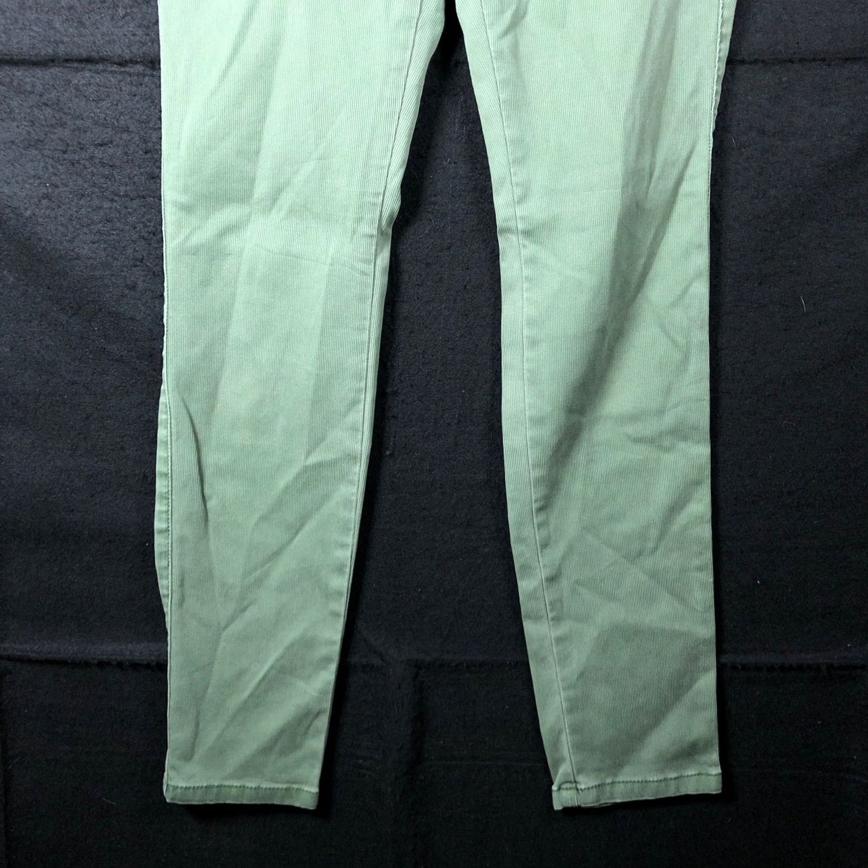 Vintage CAbi Womens Pants Green Mid Rise Quest Skinny Cords Stretch 6 Jeans Womens Size 28" / US 6 / IT 42 - 3 Thumbnail