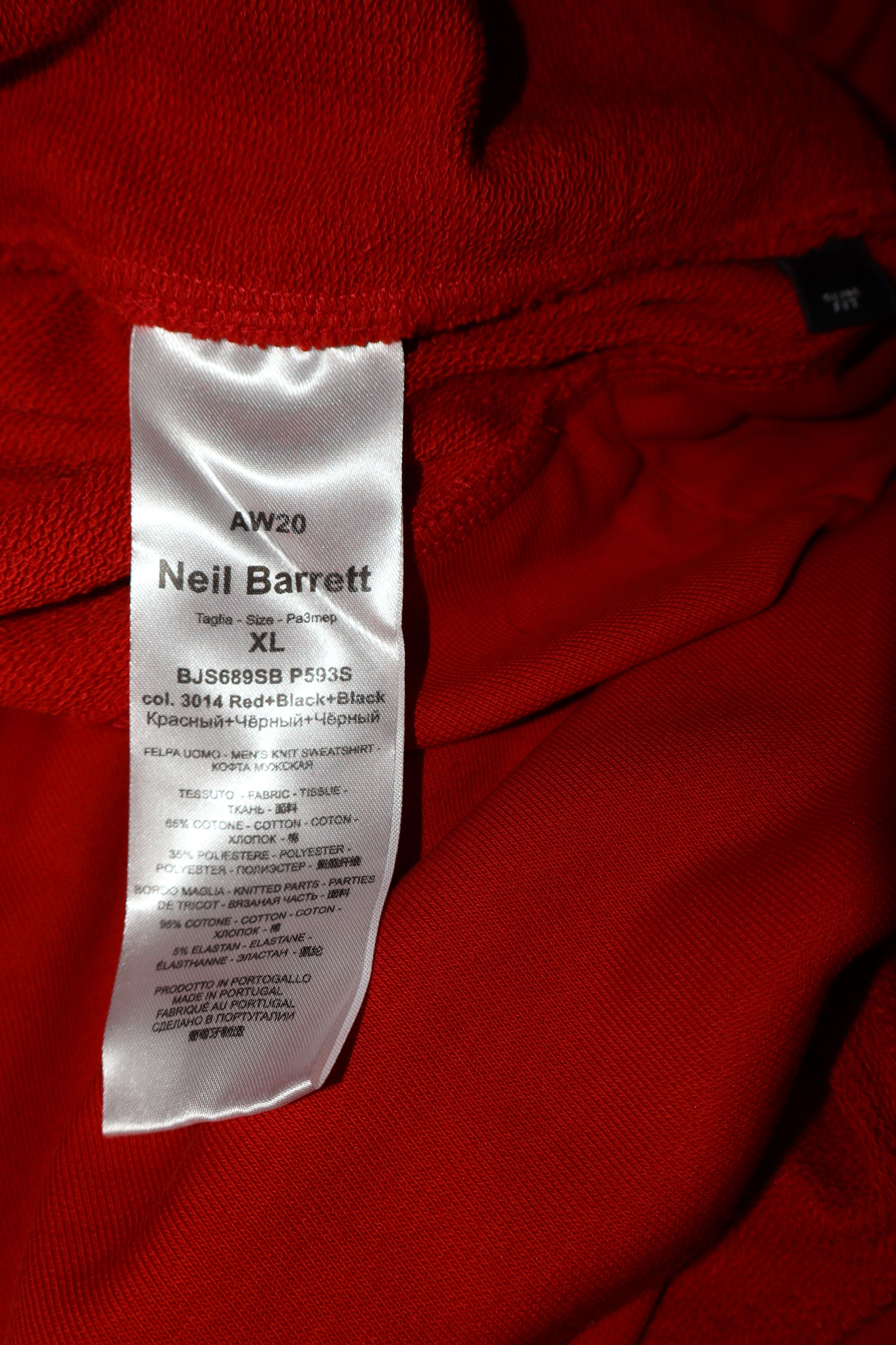 Neil Barrett Sport star print sweatshirt Size US XL / EU 56 / 4 - 9 Thumbnail