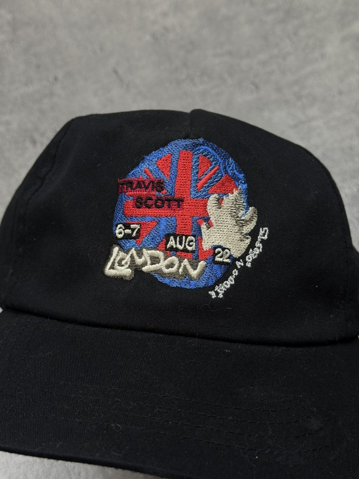 Travis Scott Avant Garde Rare Travis Scott Cap 2022 London Merch UK Style Size ONE SIZE - 2 Thumbnail