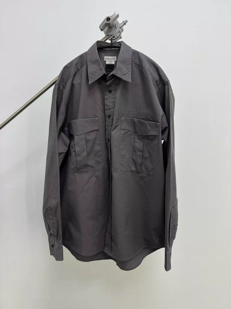 Dries Van Noten dries van noten Workwear silhouette shirt 2504-Nextarrow Size US M / EU 48-50 / 2 - 1 Thumbnail