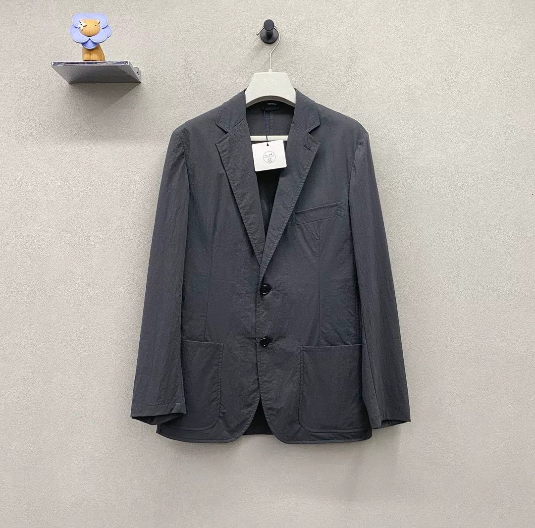 Hermes Hermes Casual Suit Jacket Size 46 Size US L / EU 52-54 / 3 - 1 Thumbnail