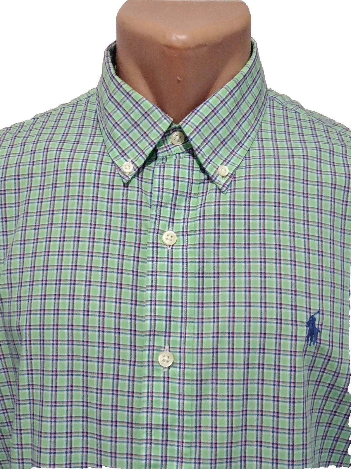 Polo Ralph Lauren Polo Ralph Lauren Slim Fit Short Sleeve Shirt Size US L / EU 52-54 / 3 - 3 Thumbnail