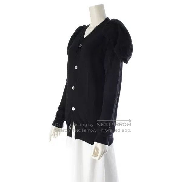 Comme des Garcons Comme Des Garcons Puff sleeve cardigan sweater Size S / US 4 / IT 40 - 2 Thumbnail