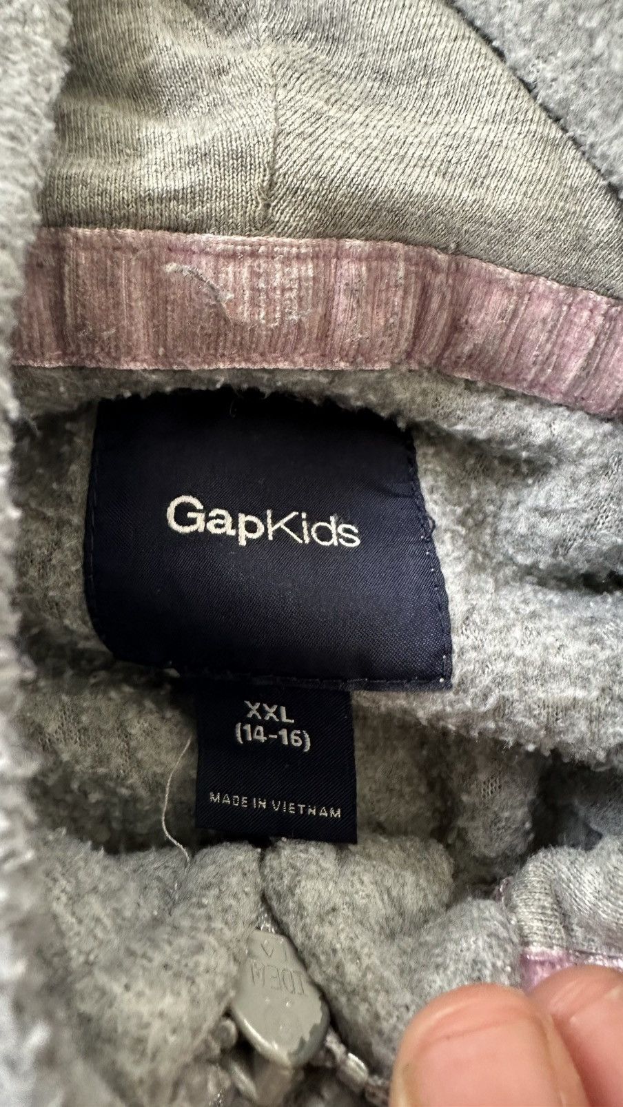 Gap GAP SPELLOUT FLEECE HOODIE Size US M / EU 48-50 / 2 - 6 Thumbnail