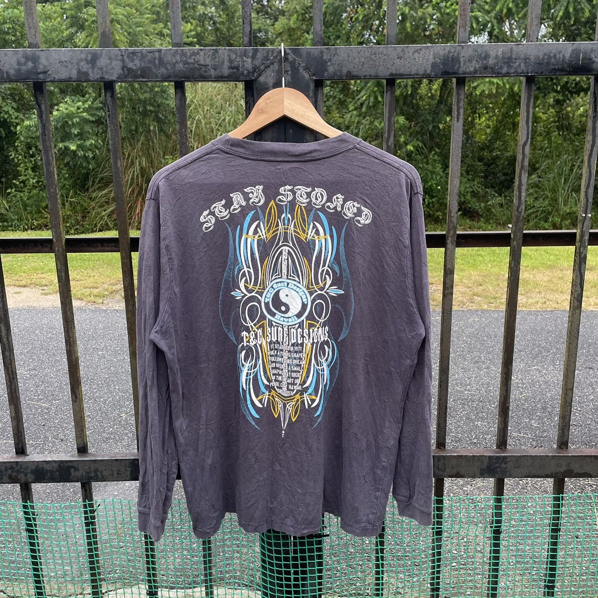 Vintage 🔥Vintage Hawaiin T&C Surf Big Logo Surfing Tee Size US XL / EU 56 / 4 - 1 Thumbnail