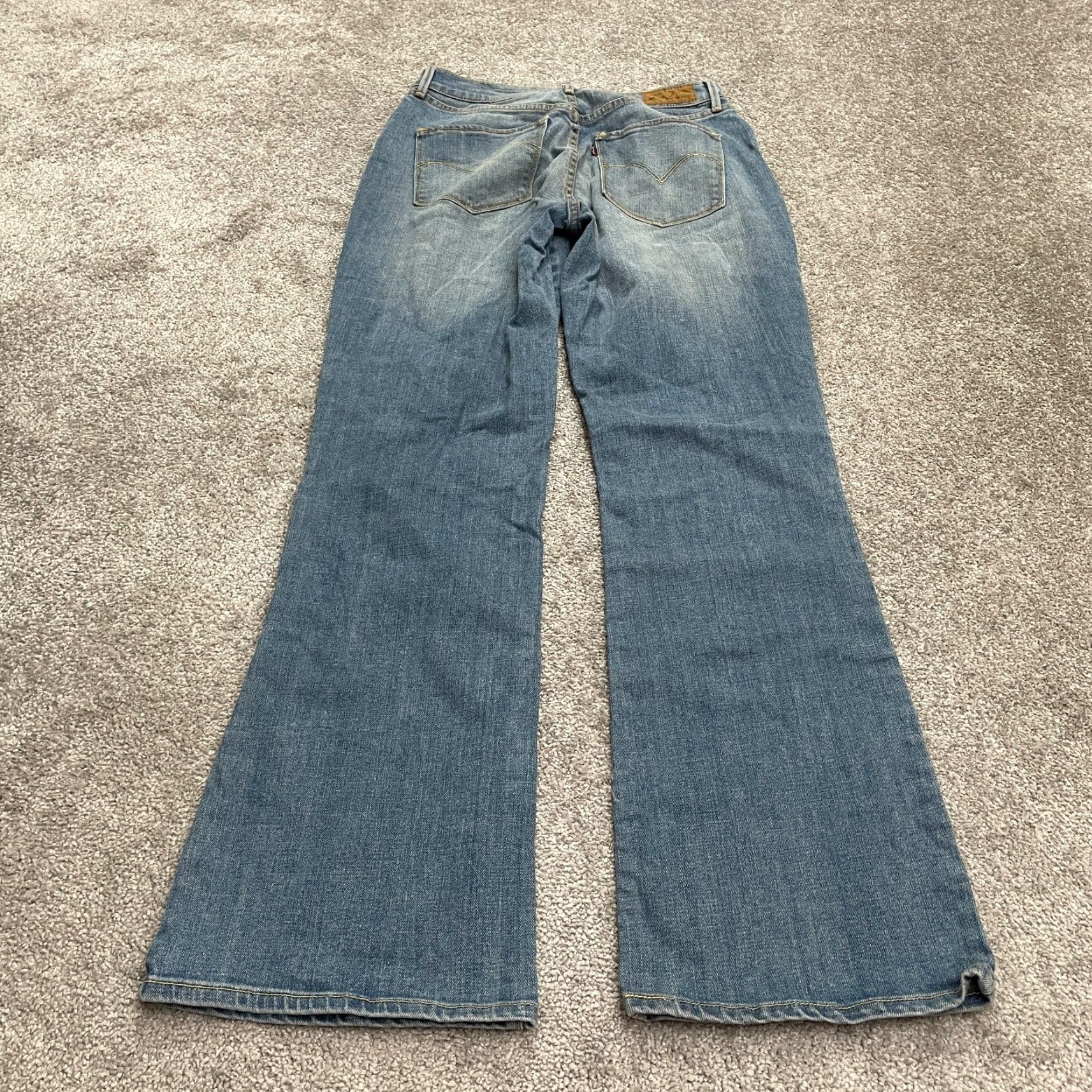 Levi's VINTAGE Levi's Jeans Bootcut Denim 28in Waist 31in Inseam Blue Medium Wash Womens 10/30 Classic Modern 5-Pocket Design, Button Zip Size 32" / US 10 / IT 46 - 2 Thumbnail