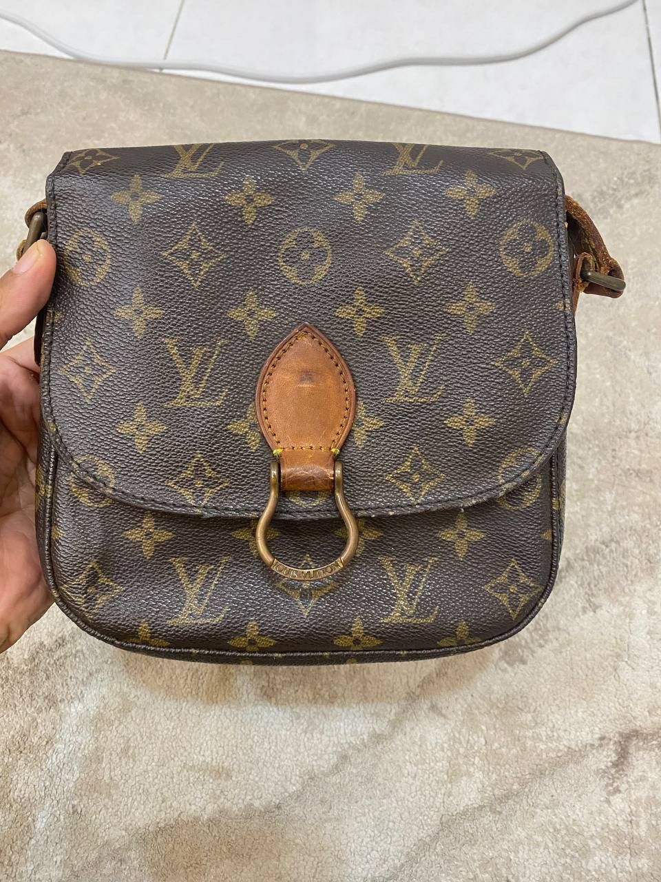 Louis Vuitton Louis Vuitton Monogram Saint Cloud PM Cross Body Bag Size ONE SIZE - 1 Thumbnail