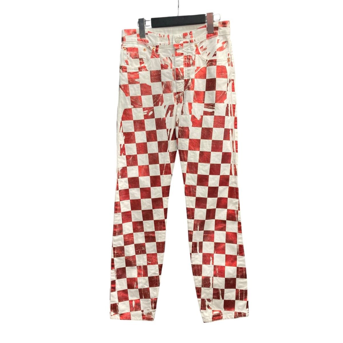 Maison Margiela SS22 Painted Straight Leg Denim Pants Size 28" / US 6 / IT 42 - 1 Thumbnail