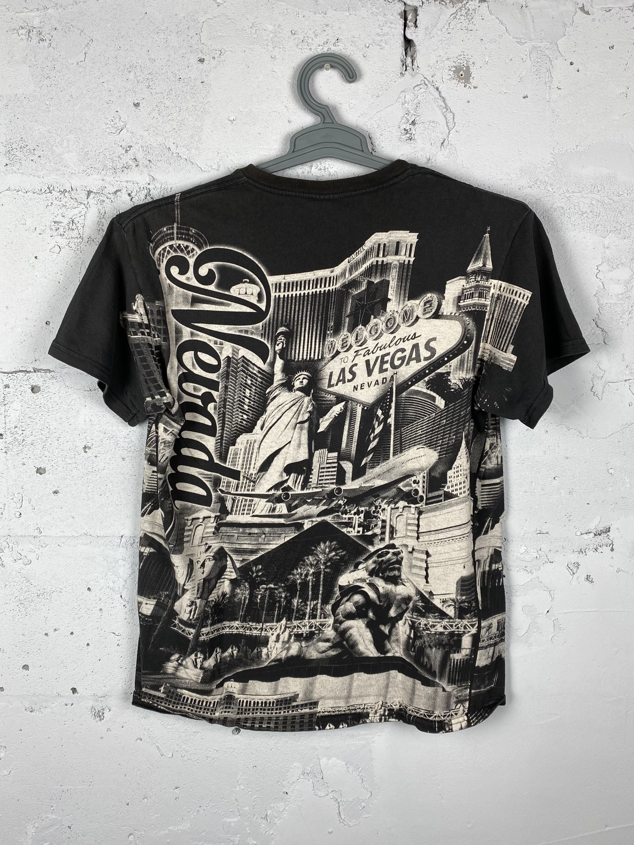 Vintage Las Vegas 98’ Vintage American T-shirt 90s AOP Size US M / EU 48-50 / 2 - 6 Thumbnail