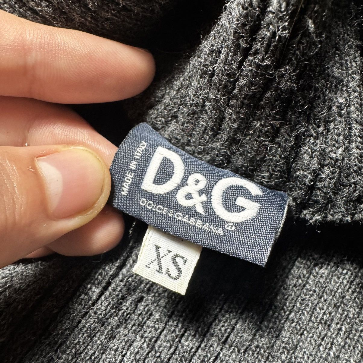 Dolce & Gabbana × Vintage Vintage black wool sweater with high neck dolce gabbana Size XS / US 0-2 / IT 36-38 - 7 Thumbnail