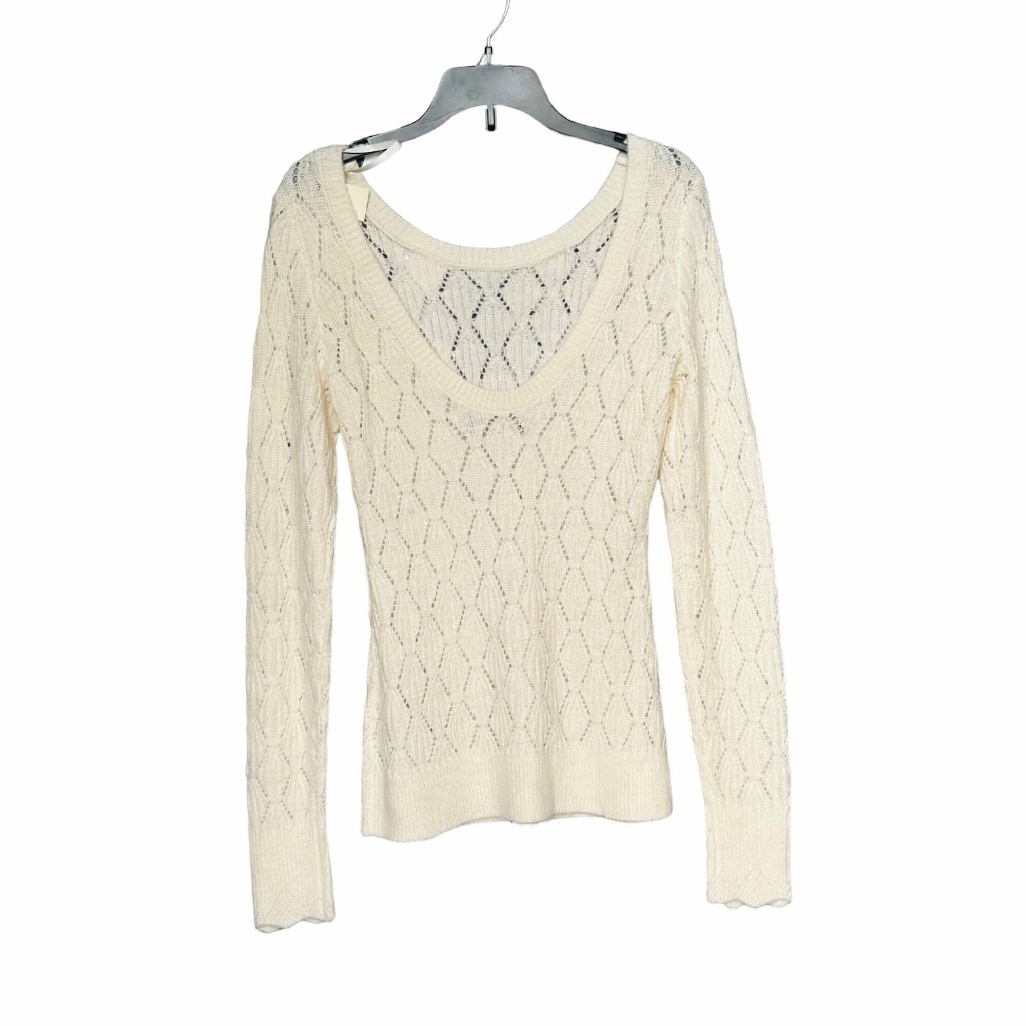 Abercrombie & Fitch Abercrombie and Fitch Sz S Women's knit sweater Cream Ivory Size S / US 4 / IT 40 - 2 Thumbnail