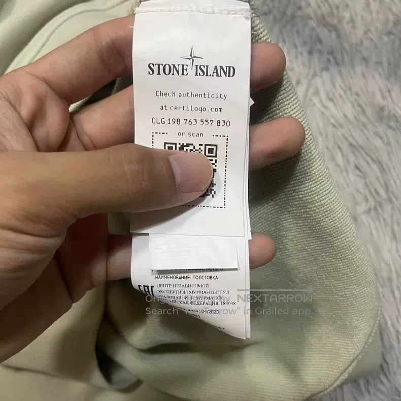 Stone Island Stone Island Round Neck Basic Sweatshirt Avocado Green Size US L / EU 52-54 / 3 - 6 Thumbnail