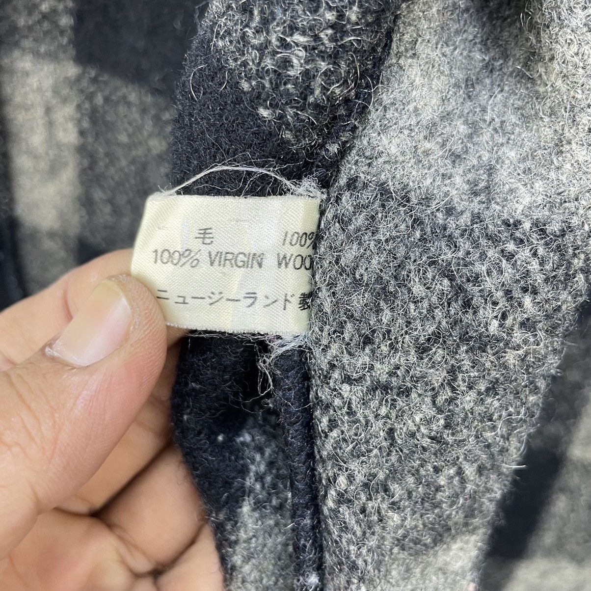Vintage 🔥Vintage 80s MT Cook Plaid Woolblend Shirt Jacket Size US M / EU 48-50 / 2 - 9 Thumbnail