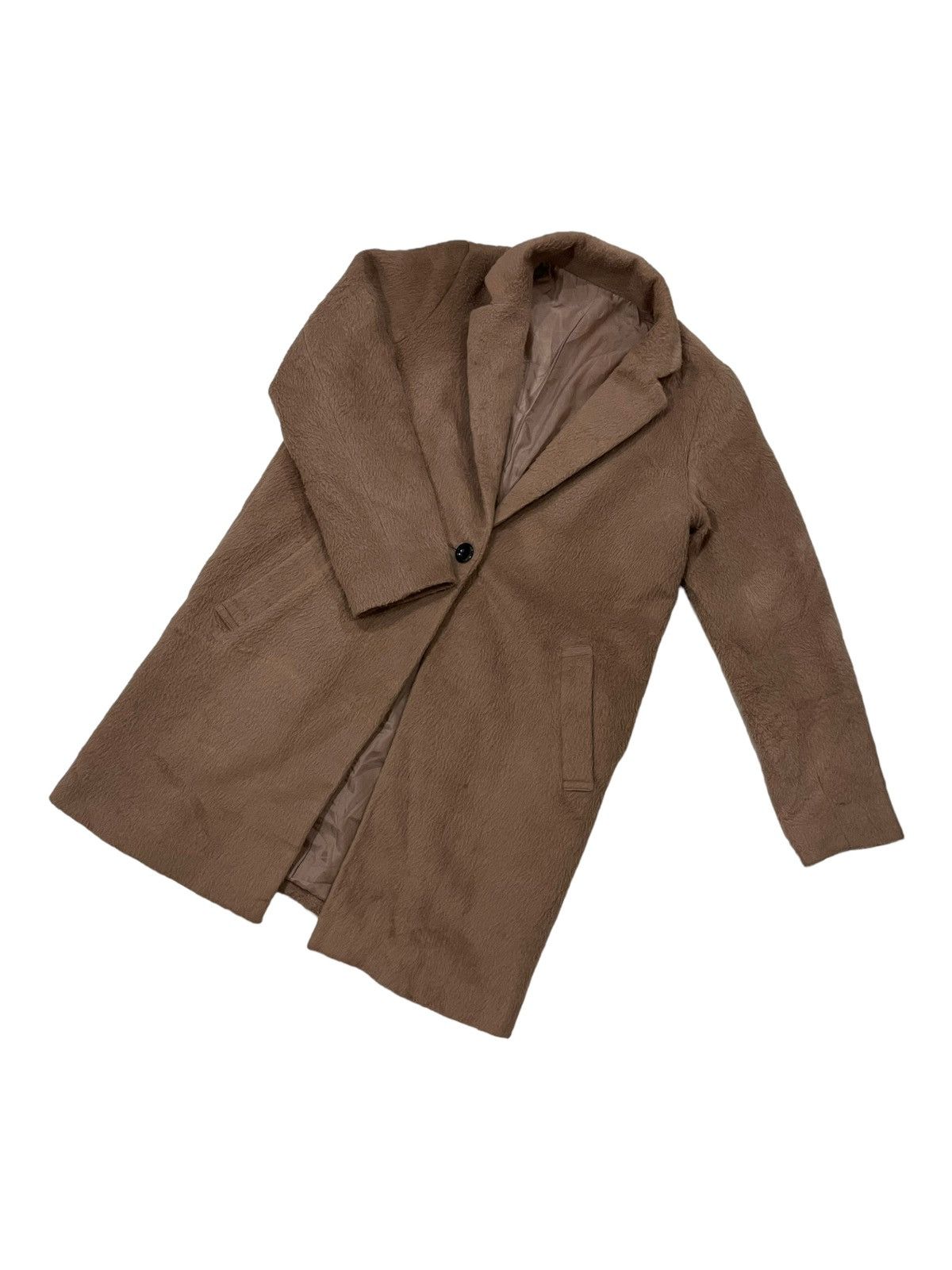 Japanese Brand × Vintage For IT Faux Fleece Coat Jacket Size M / US 6-8 / IT 42-44 - 3 Thumbnail