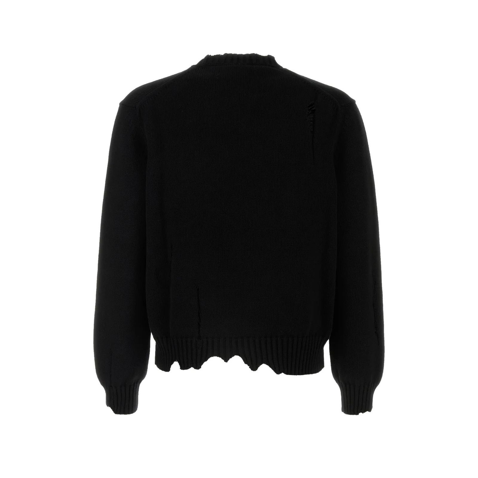 Alexander McQueen ALEXANDER MCQUEEN Black Cotton Sweater New & Authentic (Men' Size US L / EU 52-54 / 3 - 2 Thumbnail