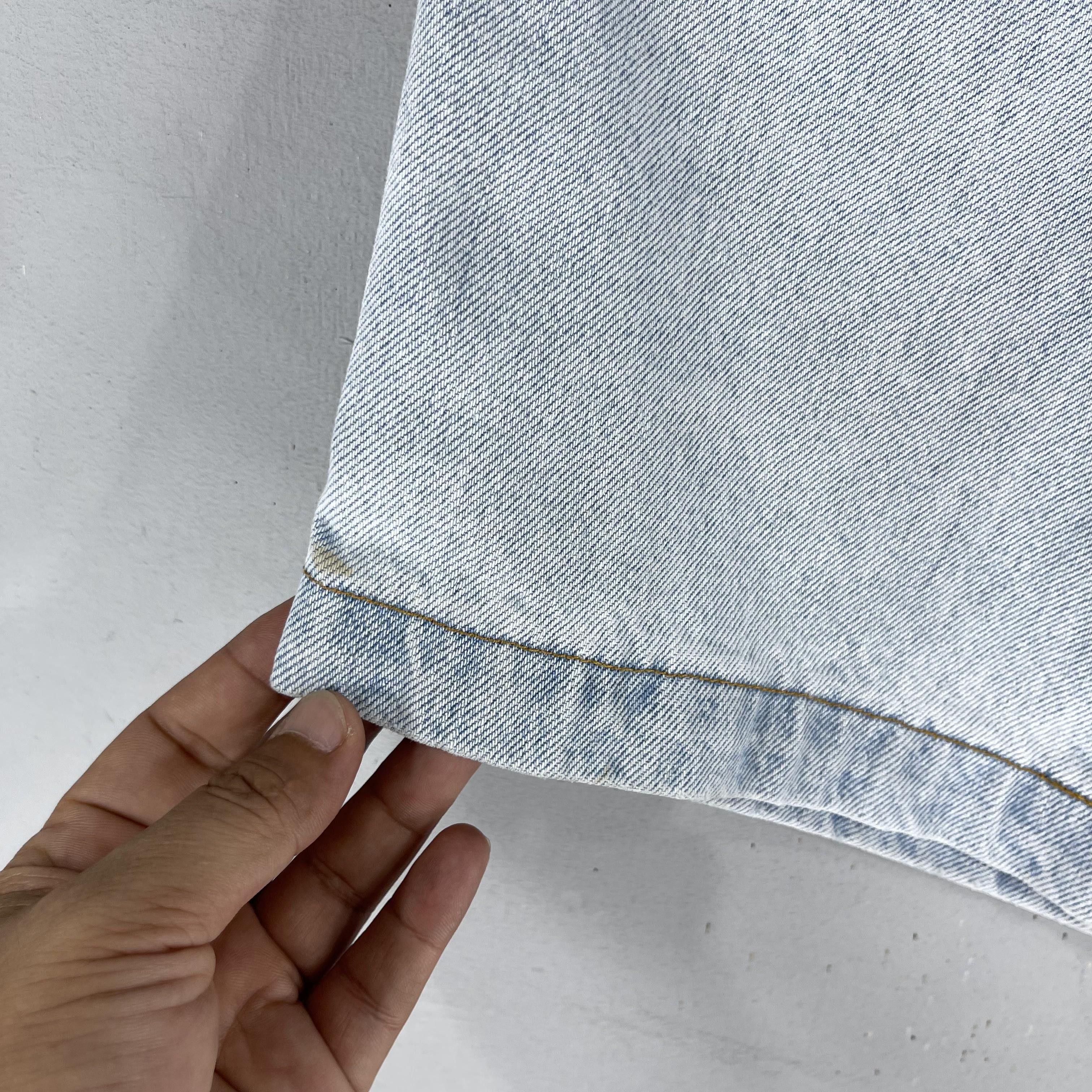 Levi's × Vintage Size 28 Vintage Levis Signature Distressed Ripped Short Size US 28 / EU 44 - 3 Thumbnail