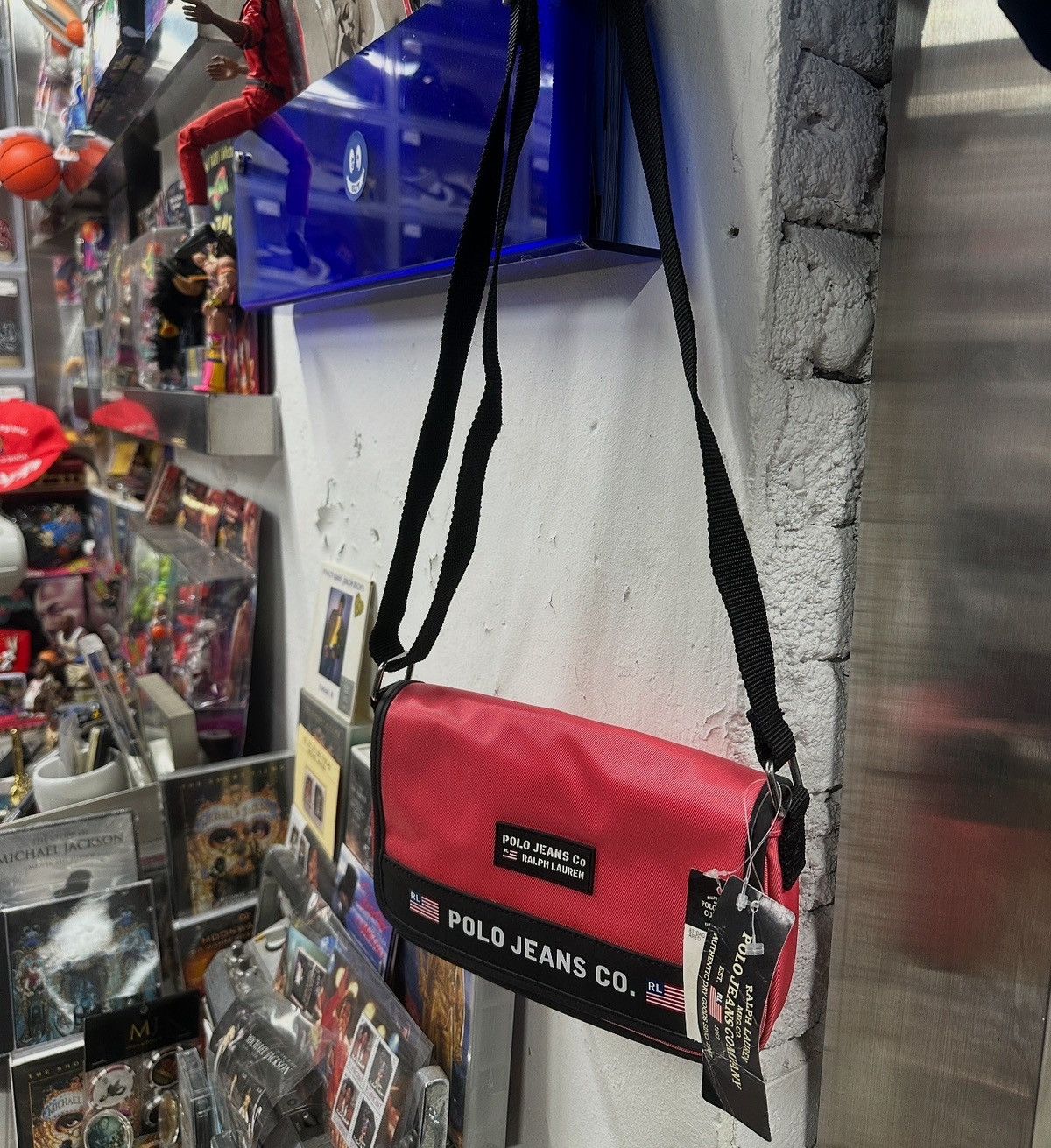 Polo Ralph Lauren × Vintage 90S POLO JEANS BAG Size ONE SIZE - 3 Thumbnail