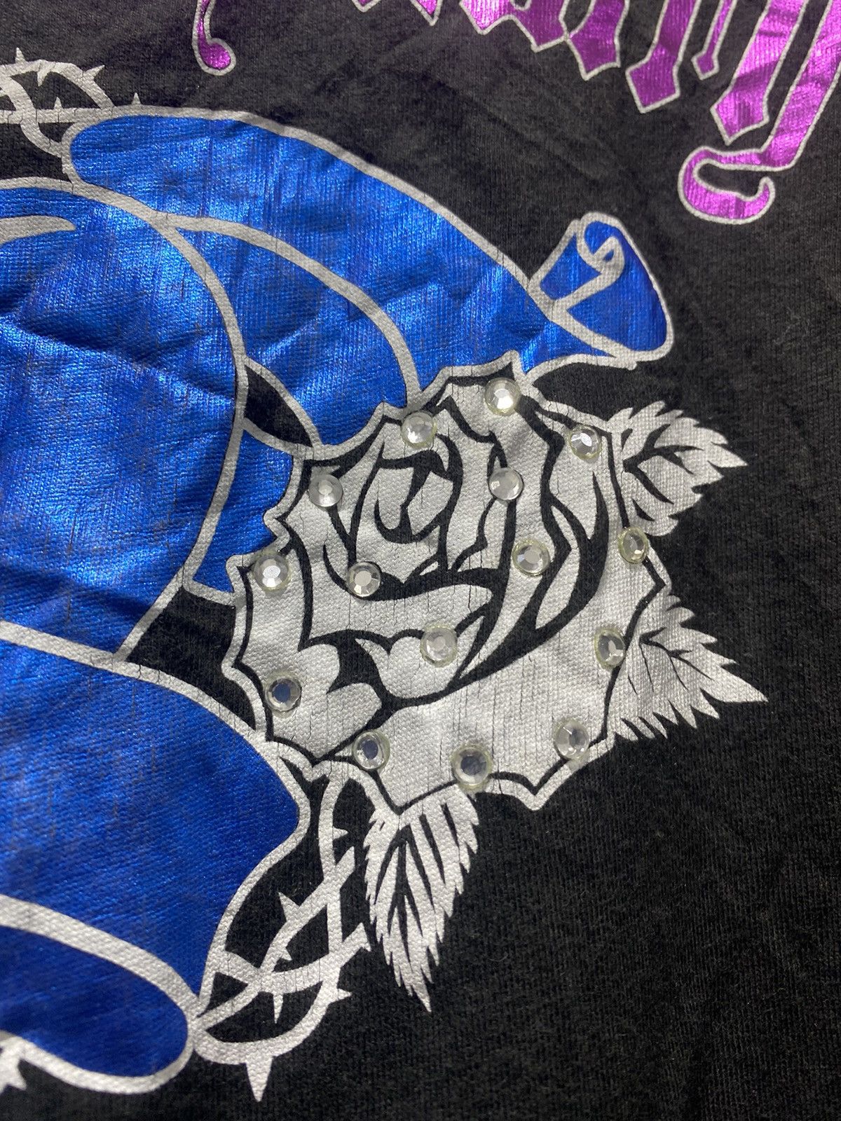 Hysteric Glamour Sick☠️ Sorridere Poem Love Y2K Punk Grunge Lgb Ed Hardy Size US M / EU 48-50 / 2 - 7 Thumbnail