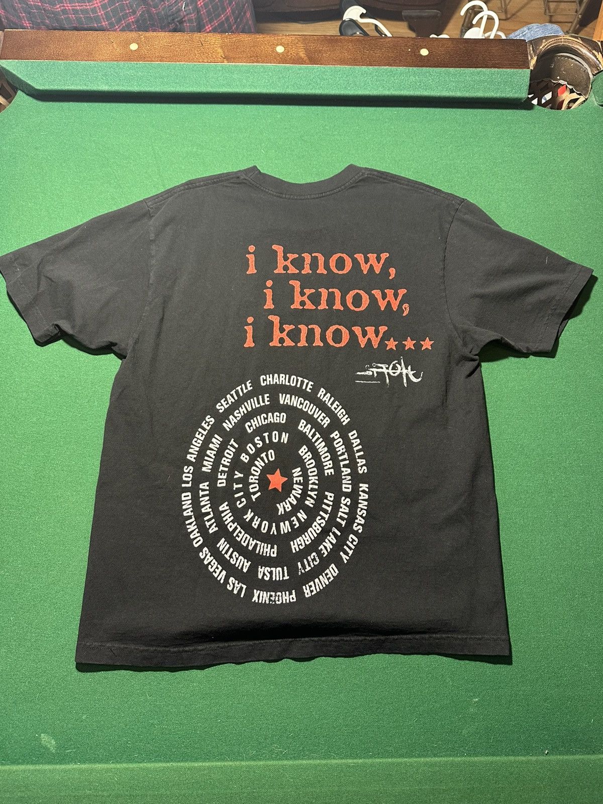 Travis Scott Utopia Tour tee Size US L / EU 52-54 / 3 - 3 Thumbnail