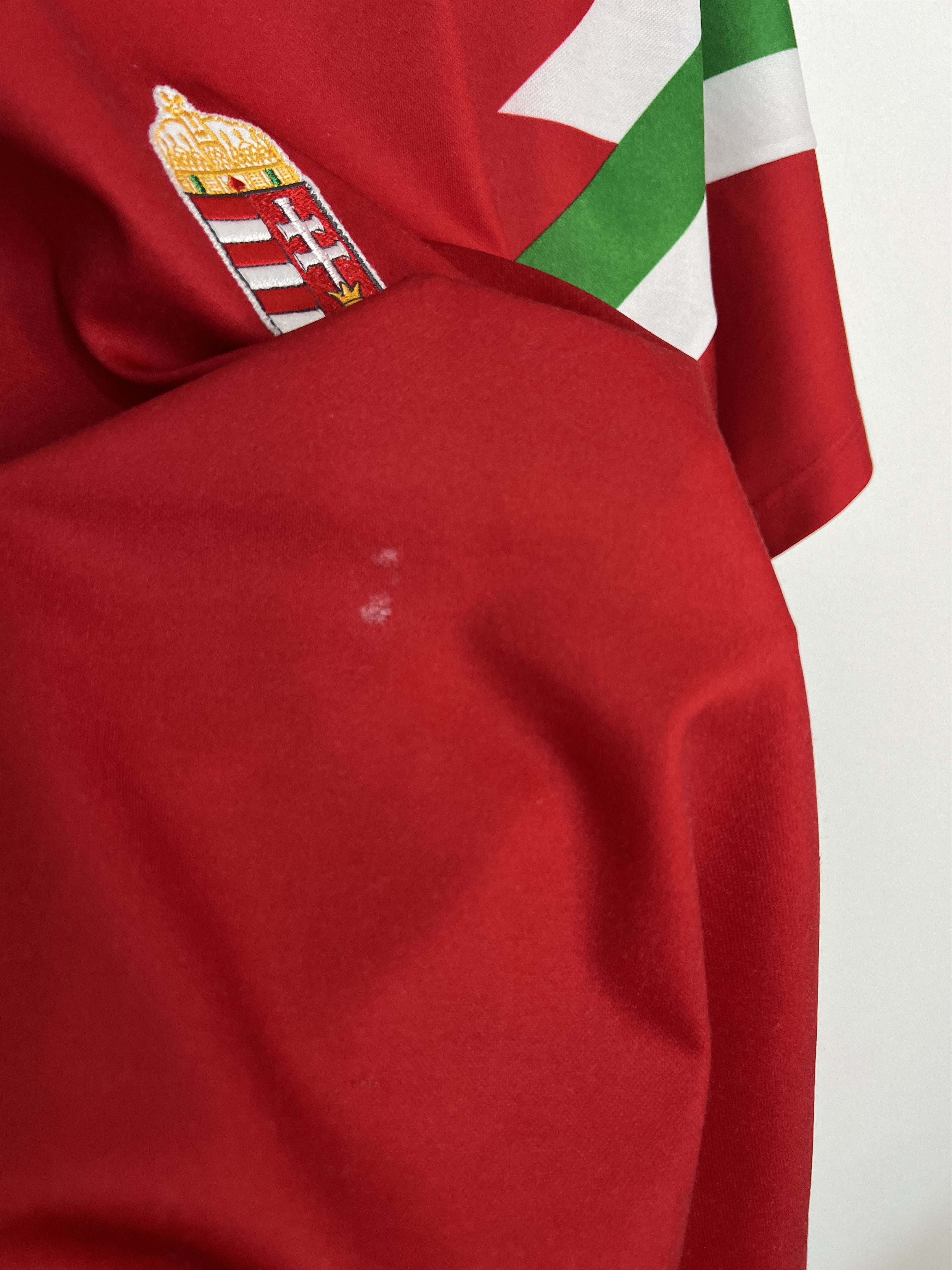 Adidas Hungary Football Olympics Shirt Jersey National Team Trikot Size US L / EU 52-54 / 3 - 4 Thumbnail