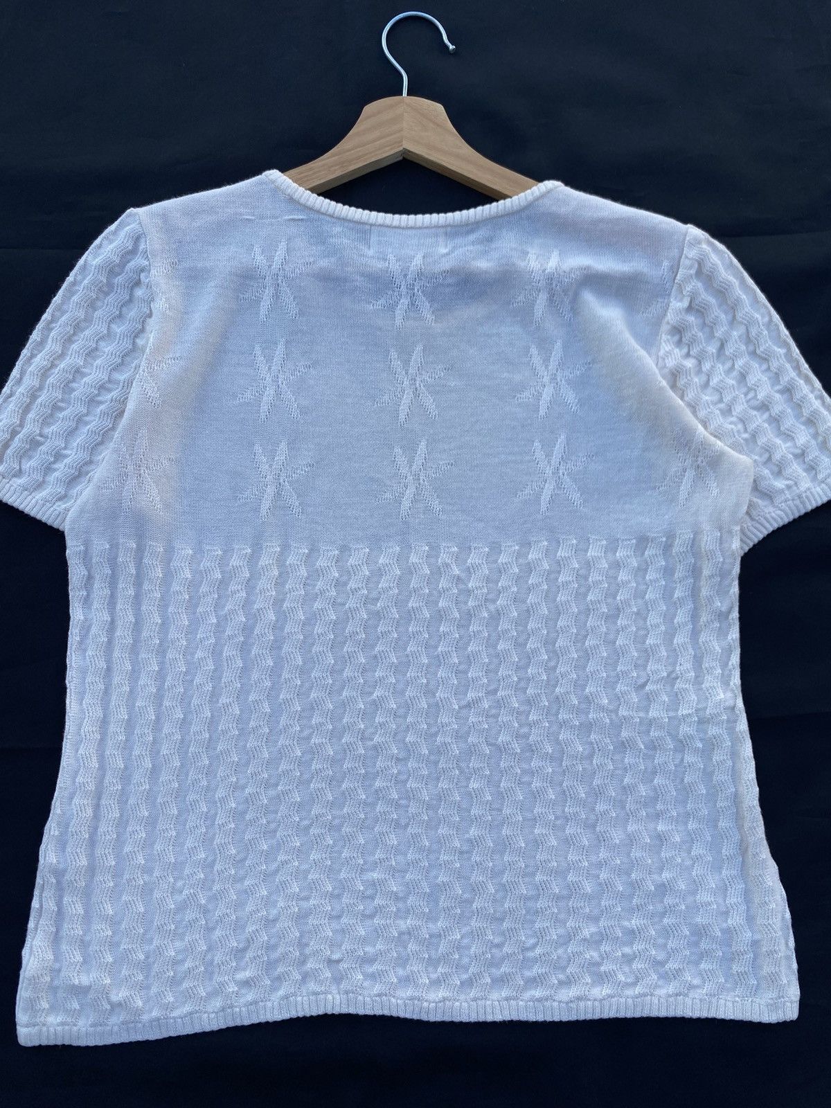Yves Saint Laurent Rare Vintage Yves Saint Laurent YSL Knitted Sweater Size M / US 6-8 / IT 42-44 - 18 Thumbnail