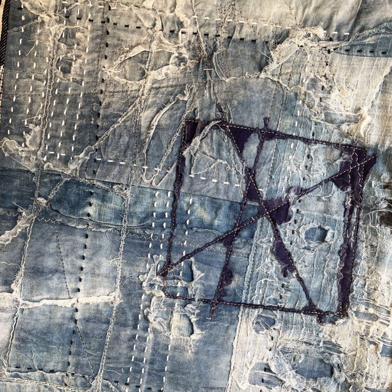 Kapital Boro Patchwork Sashiko Embroidered Jeans Size US 36 / EU 52 - 5 Thumbnail