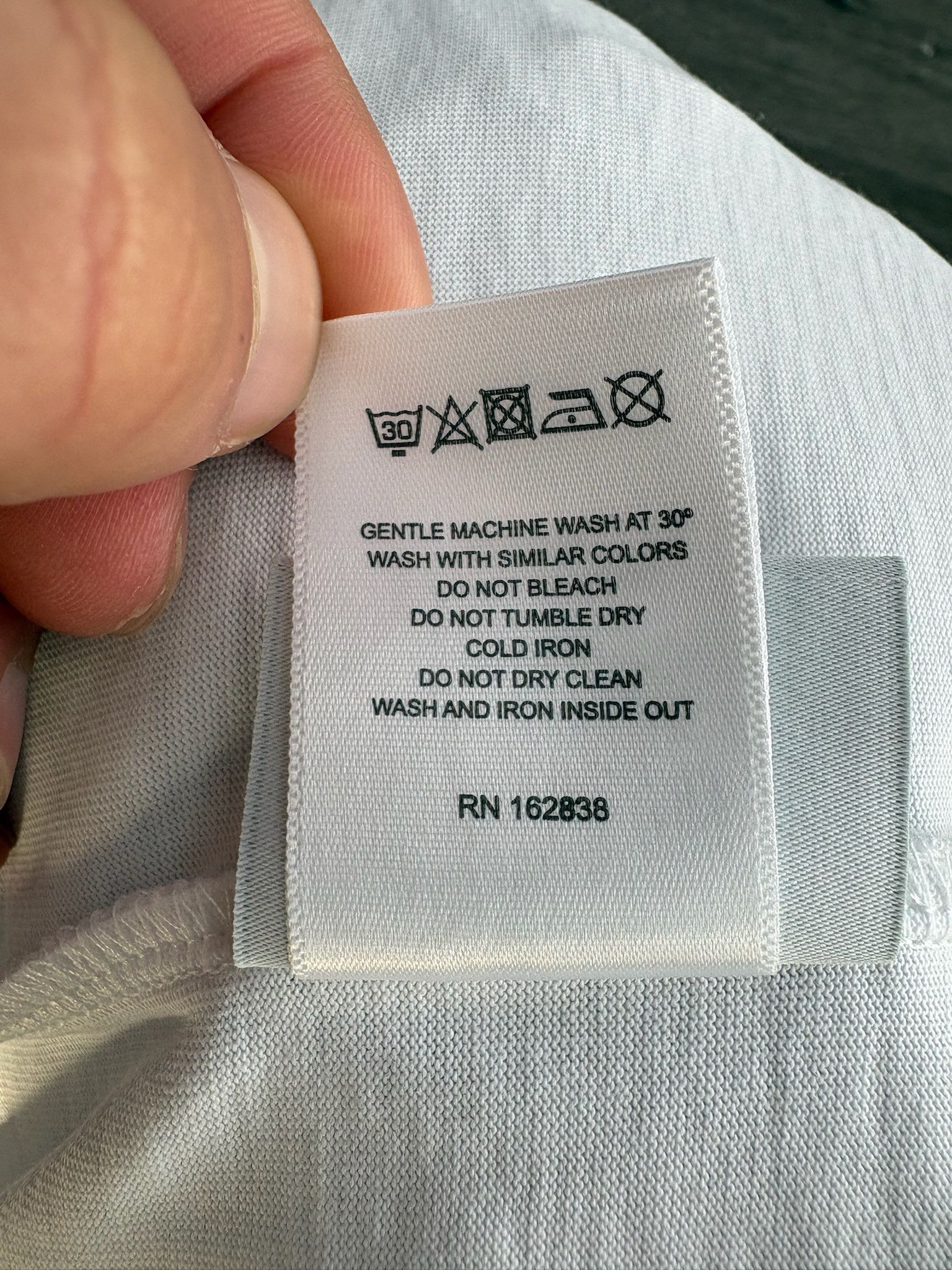 DENIM TEARS Denim Tears "Cee-Lo NY" Tee (White) Size US M / EU 48-50 / 2 - 8 Thumbnail