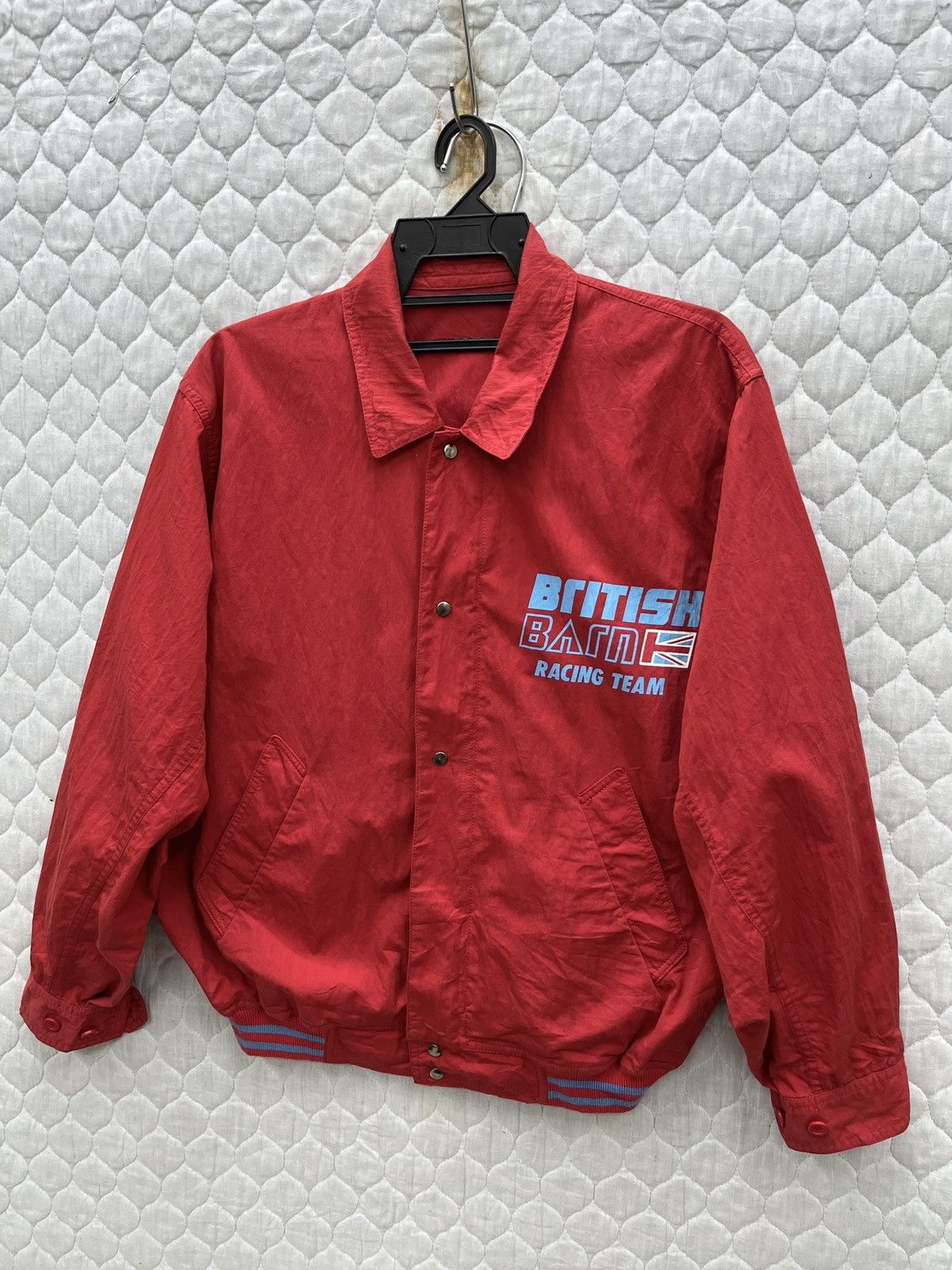Japanese Brand × Vintage 🔥🔥🔥STEALS VTG BRITISH BARN RACING TEAM JACKET Size US M / EU 48-50 / 2 - 5 Thumbnail